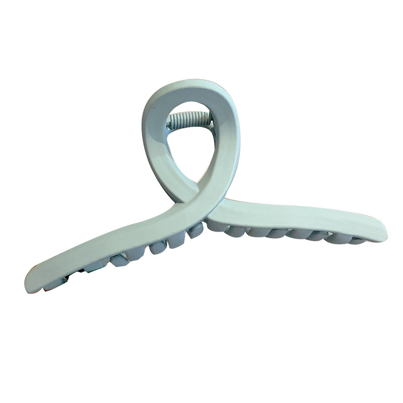 Korean-style ins plastic square gripper, simple and elegant, large back head hair clip, bath fixing clip, shark clip Specification image