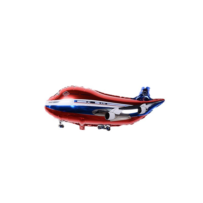Cross-border 45*85 large aircraft general mobilization civil airliner shaped aluminum film balloon party decoration products Application Scenario