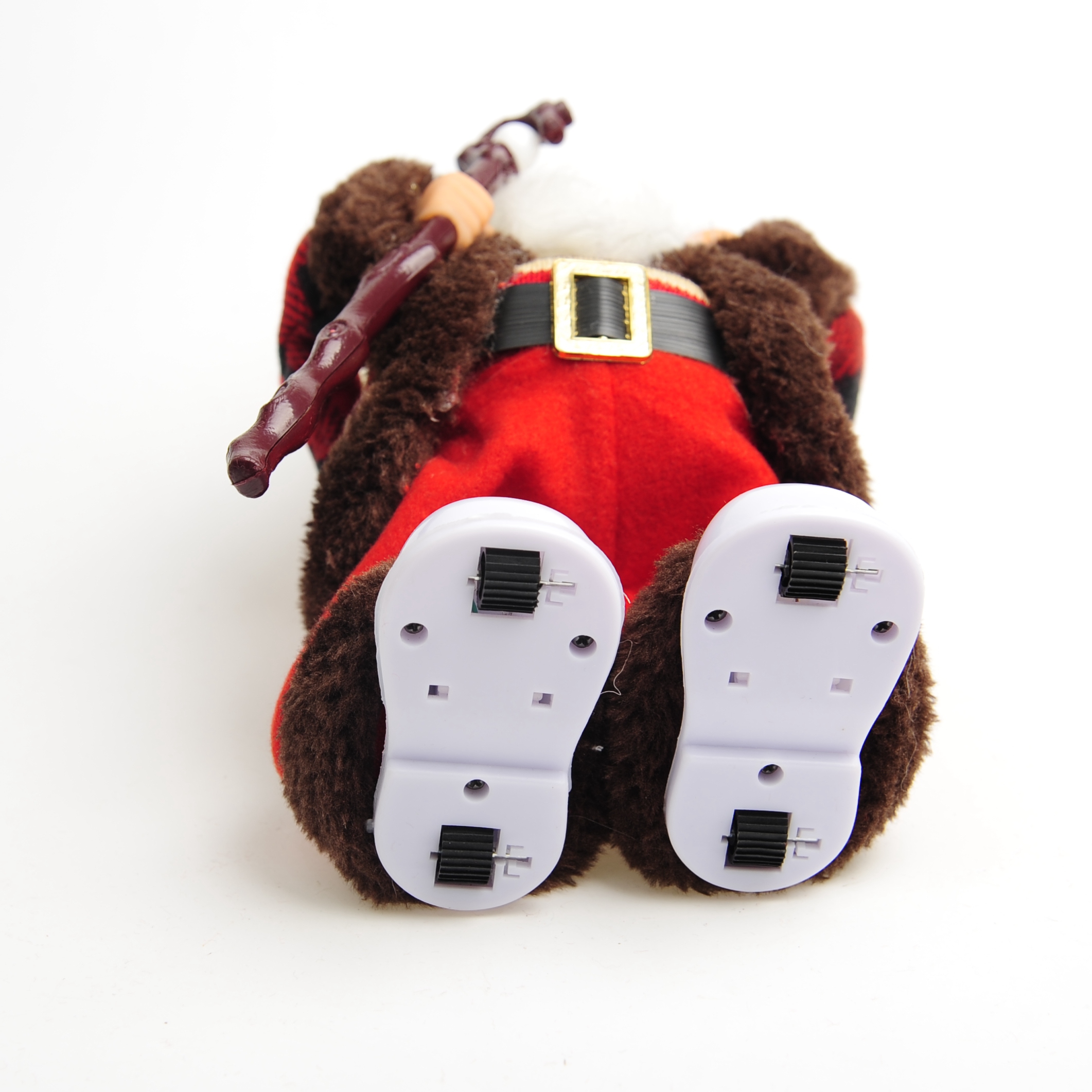 Electric Santa Claus Christmas cane, Electric swinging Old man, Santa Claus decorative ornaments, toys, Christmas Item Picture