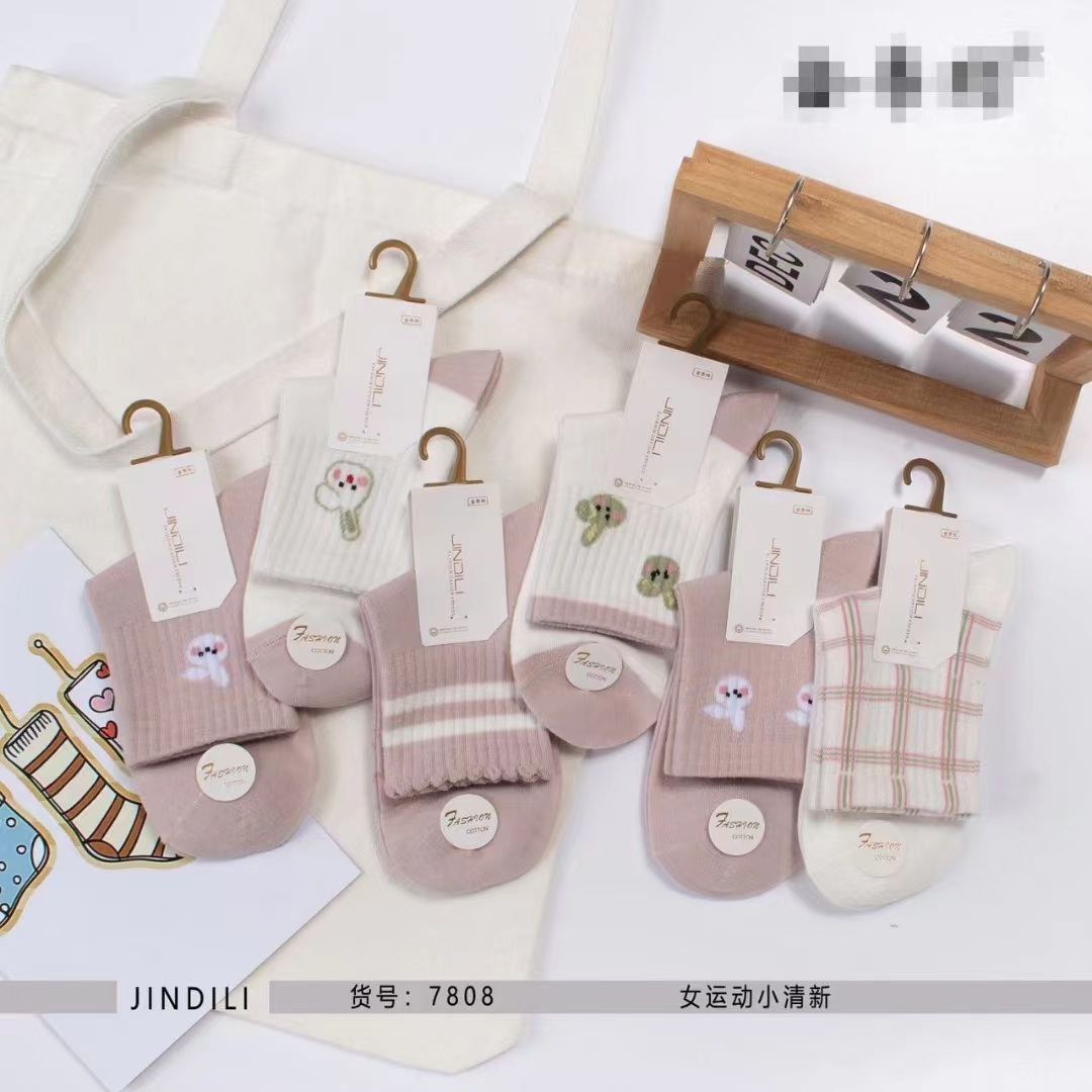 女运动小清新棉质厚黑白条纹长筒过膝袜三条杠过膝高筒袜学生袜厂家