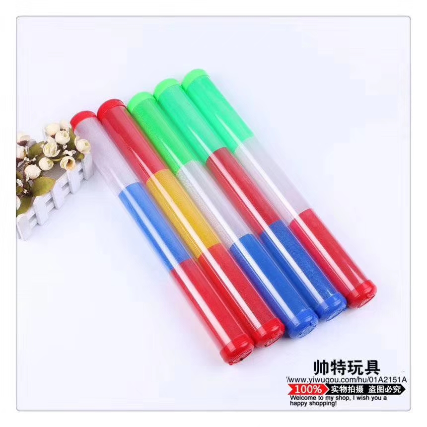 Plastic flashing sticks with lights, cheering for competitions, bar livening, parties, holding for celebration, decoration, popular three-color sticks details Picture