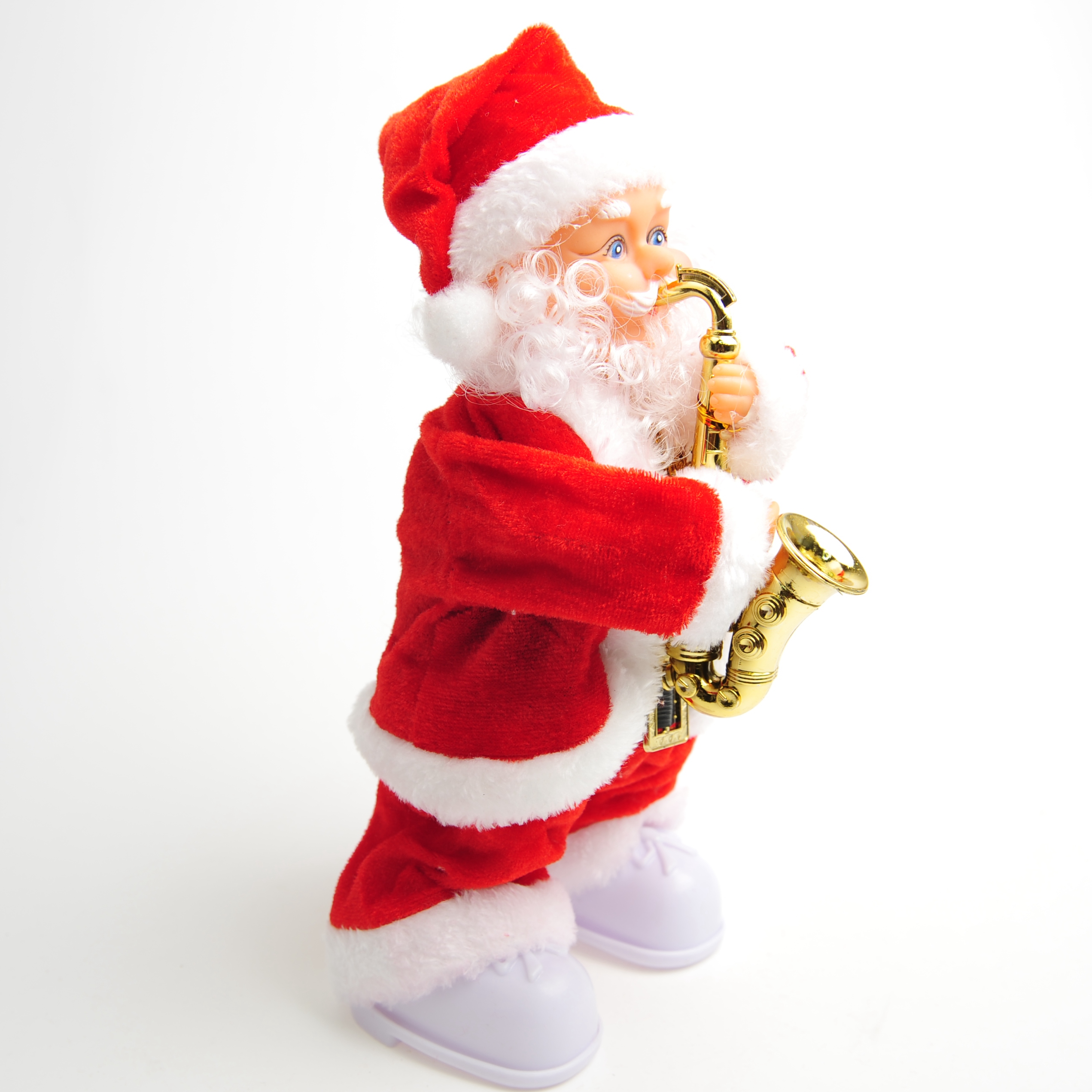 Electric Santa Claus, Christmas music, electric swing Old man, Santa Claus decorative ornaments, toys, Christmas details Picture