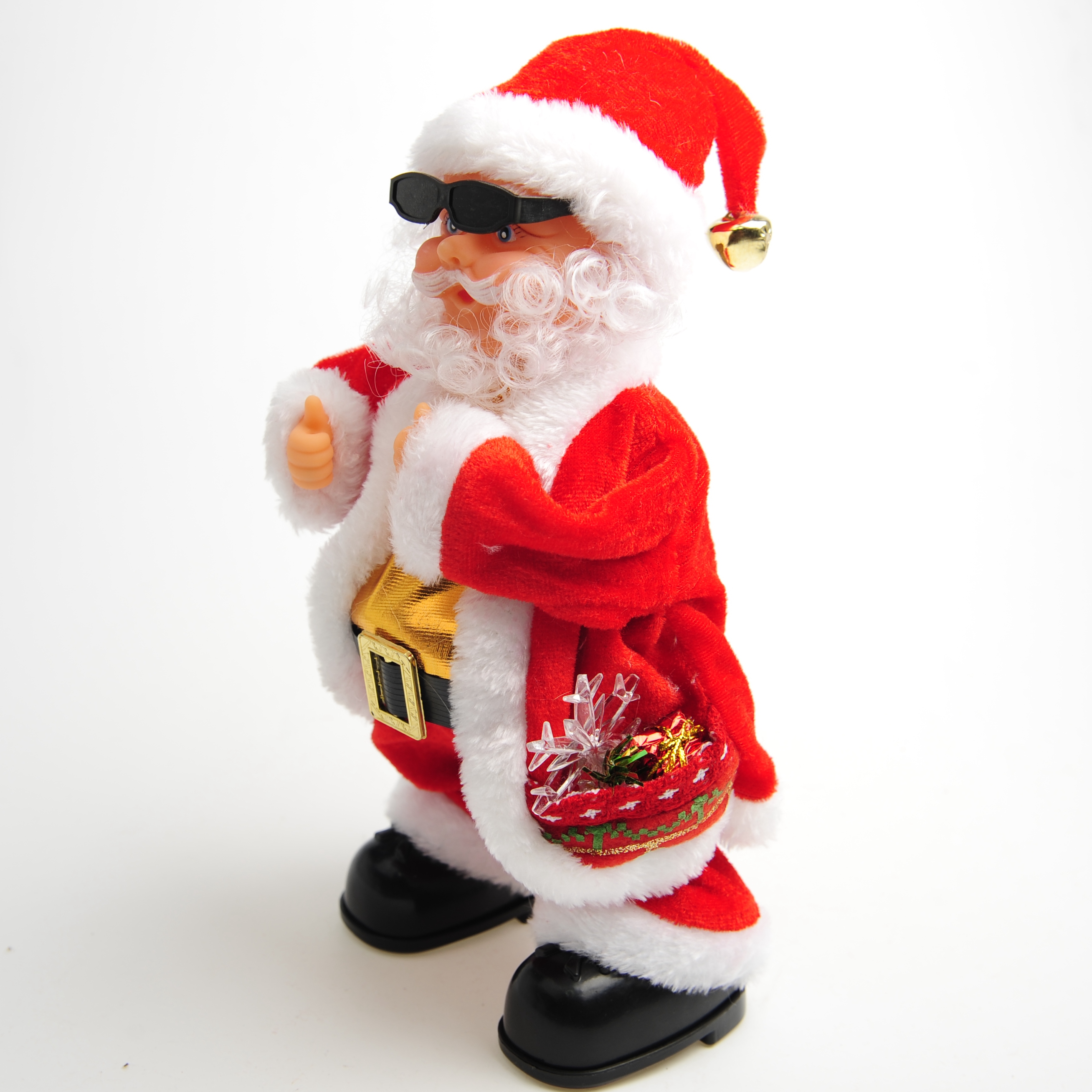 Electric Santa Claus, Christmas music, electric swing Old man, Santa Claus decorative ornaments, toys, Christmas Specification image