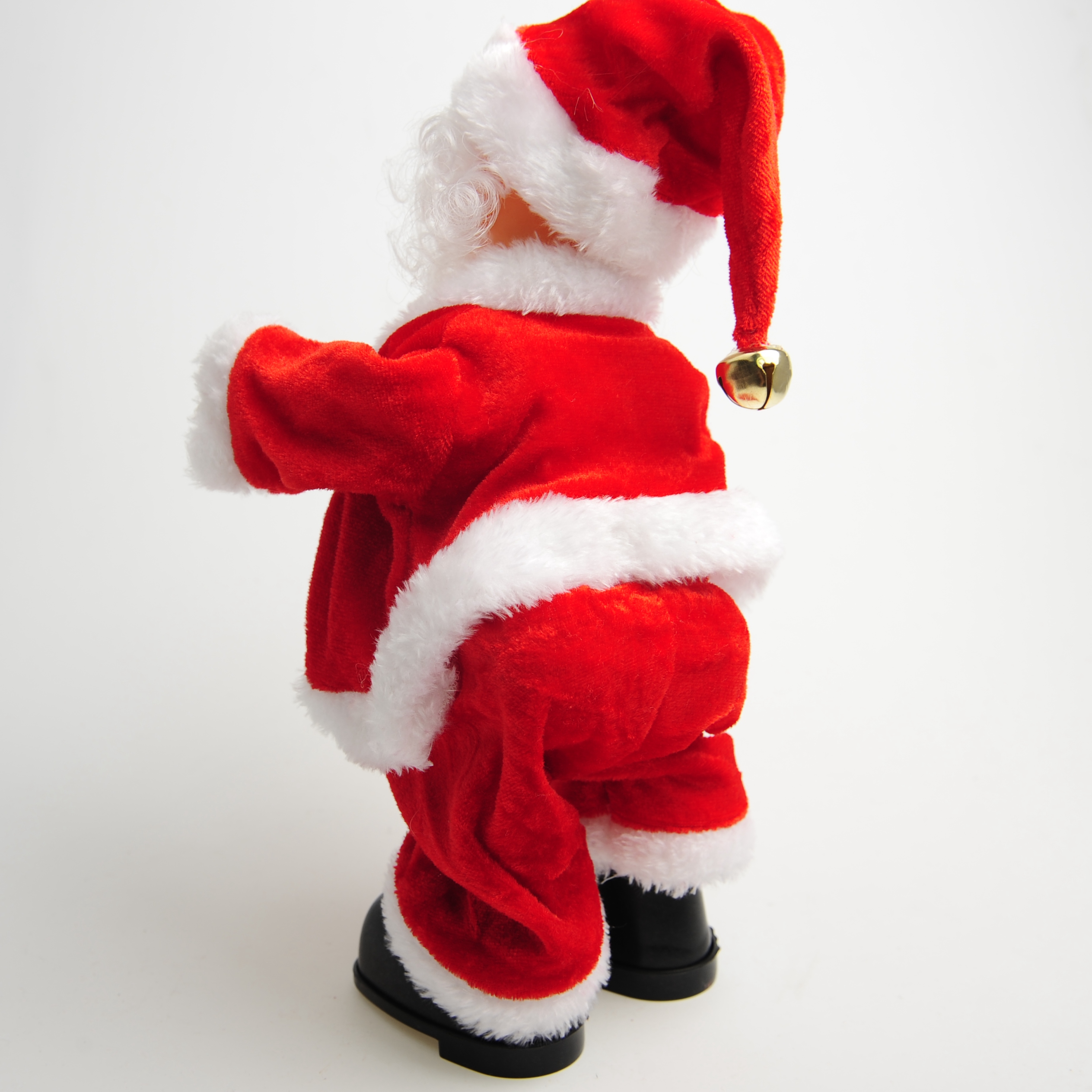 Electric Santa Claus, Christmas ball swinging Old Man, Santa Claus decorative figurines, toys, Christmas Specification image