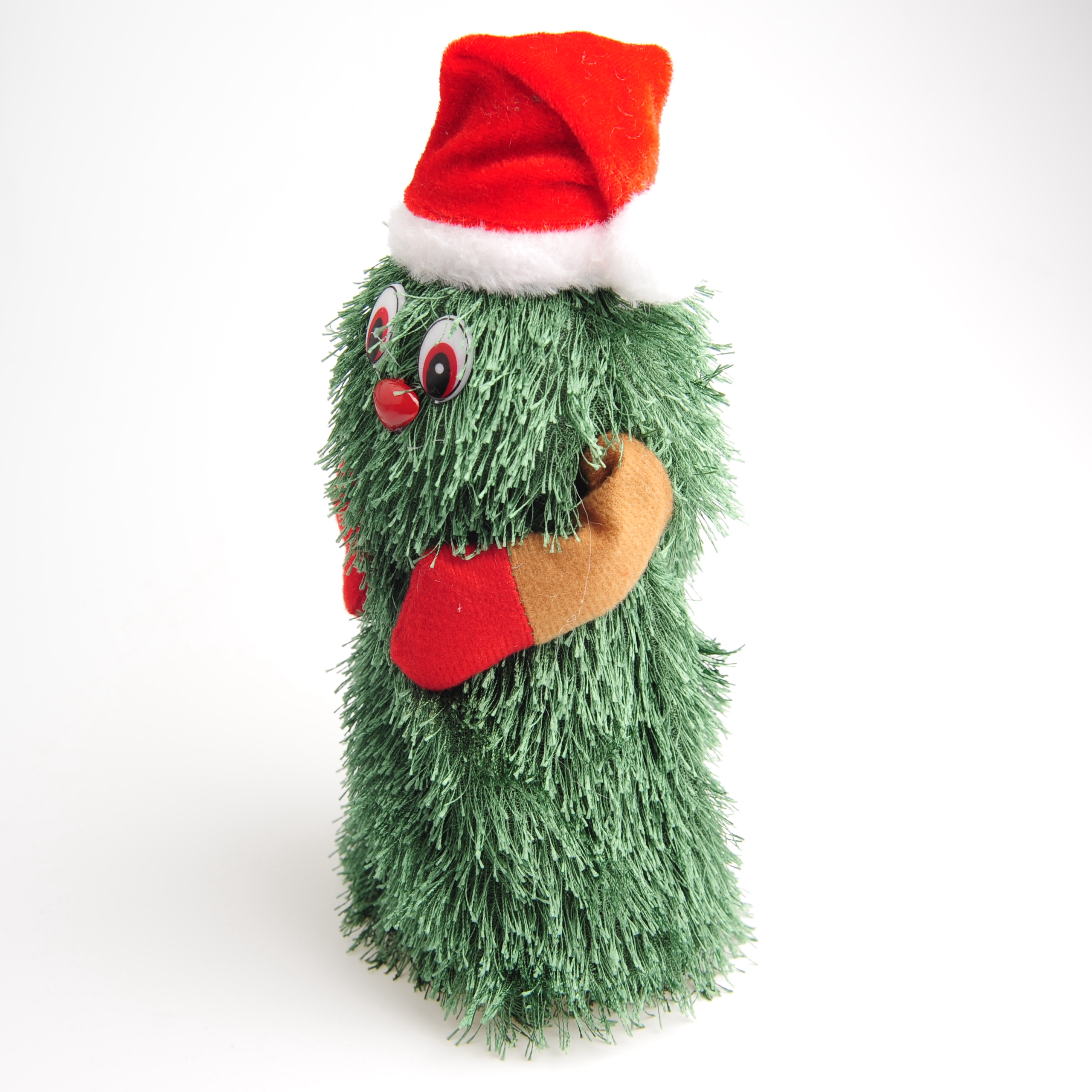 Christmas electric Christmas tree, plush toy, Christmas tree can sing, dance, glow, Christmas tree party, festival gift details Picture