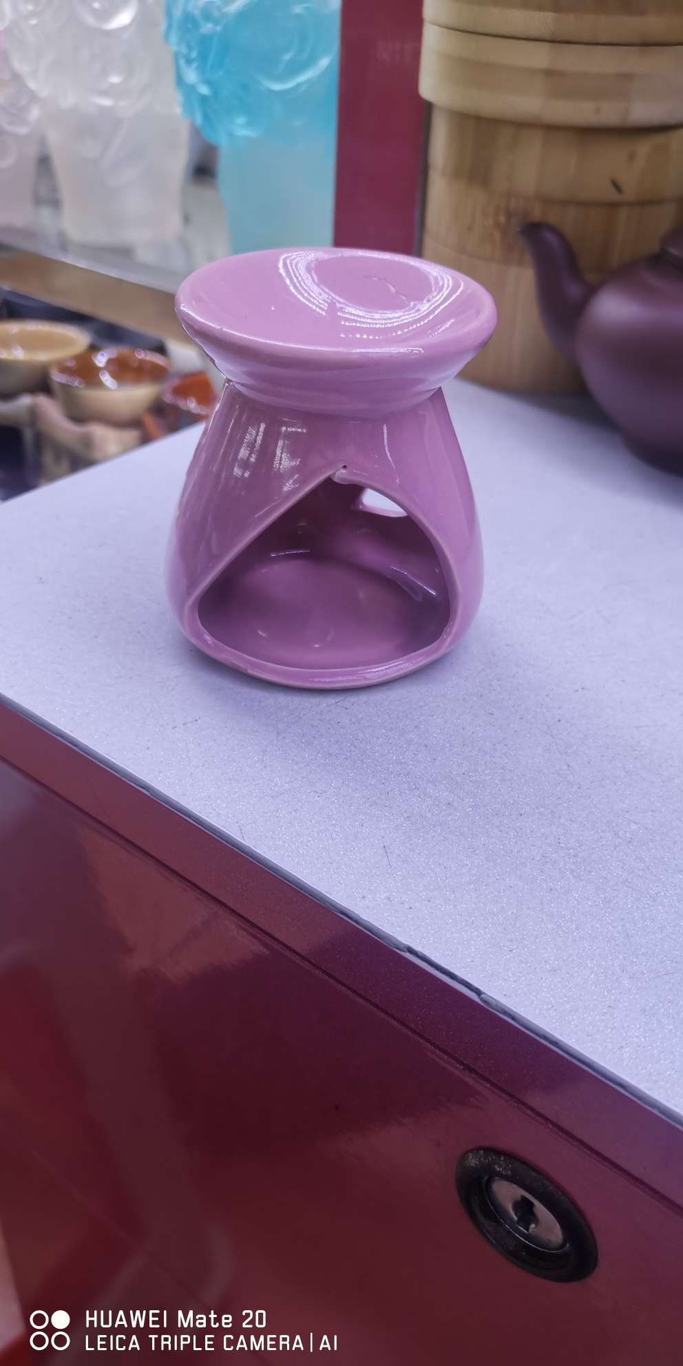 荷花香炉/工艺品/陶瓷产品图