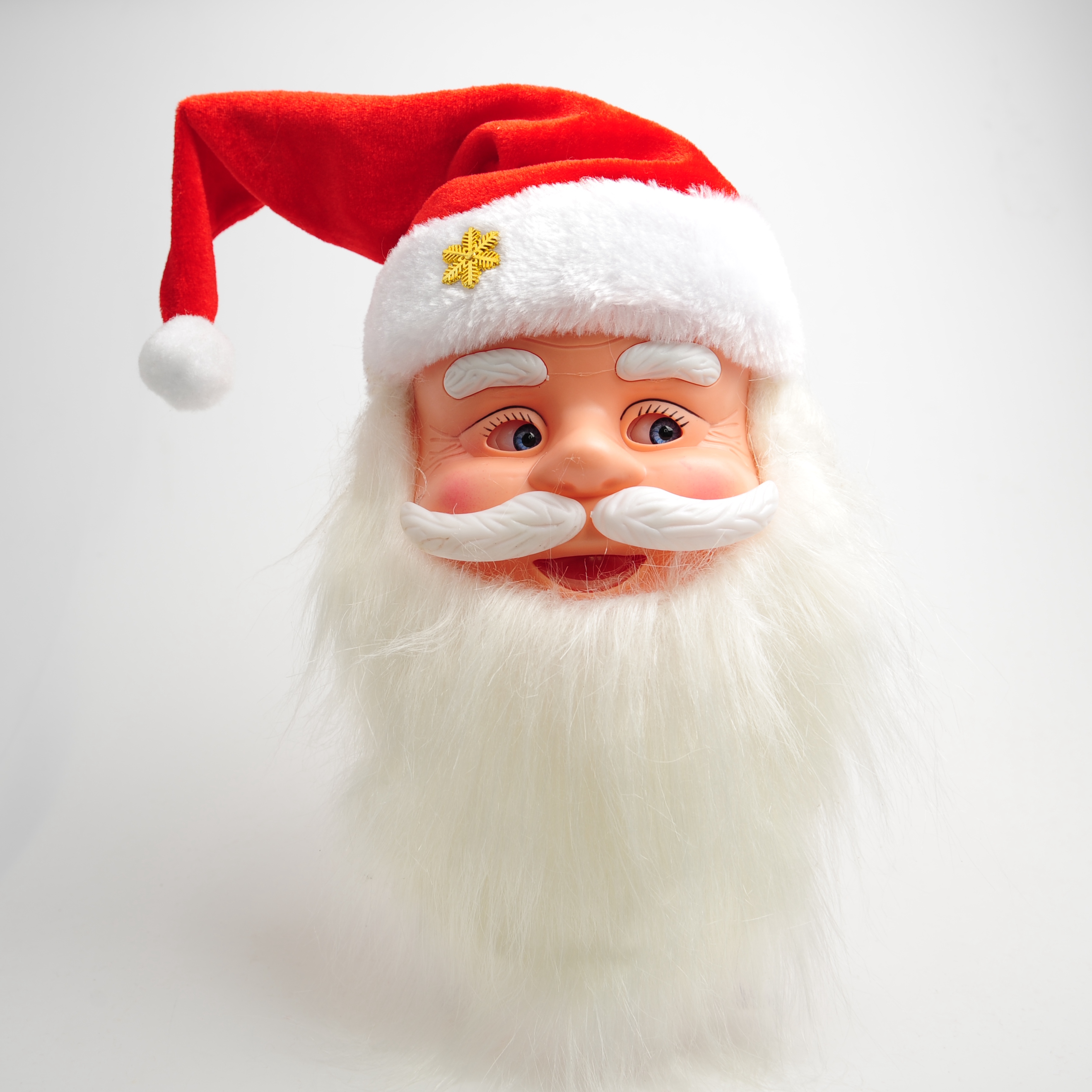 Cross-border best-selling sliding door electric music Santa Claus creative children's toys Christmas gift ornaments