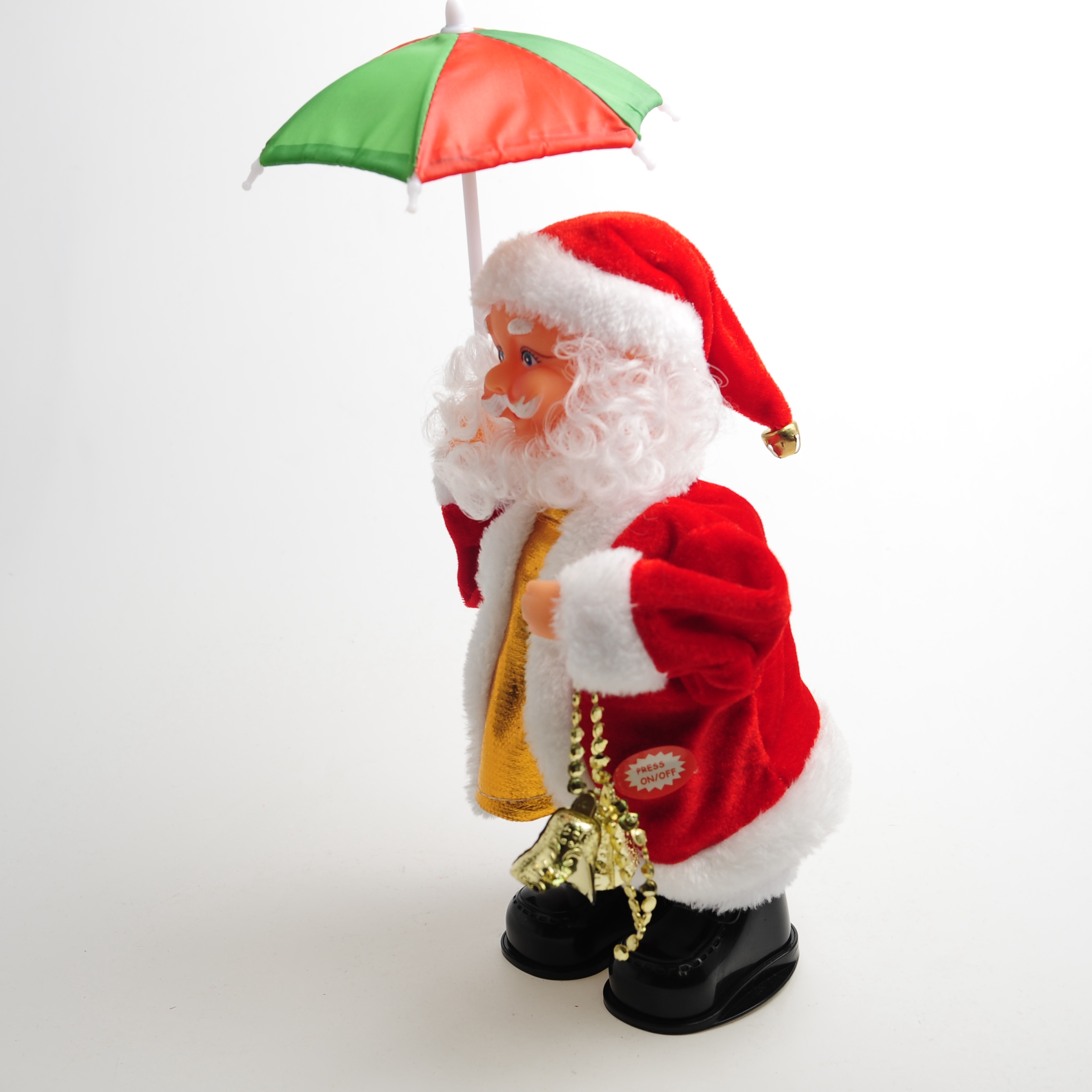Santa Claus electric umbrella Santa Claus Christmas decorative item Application Scenario