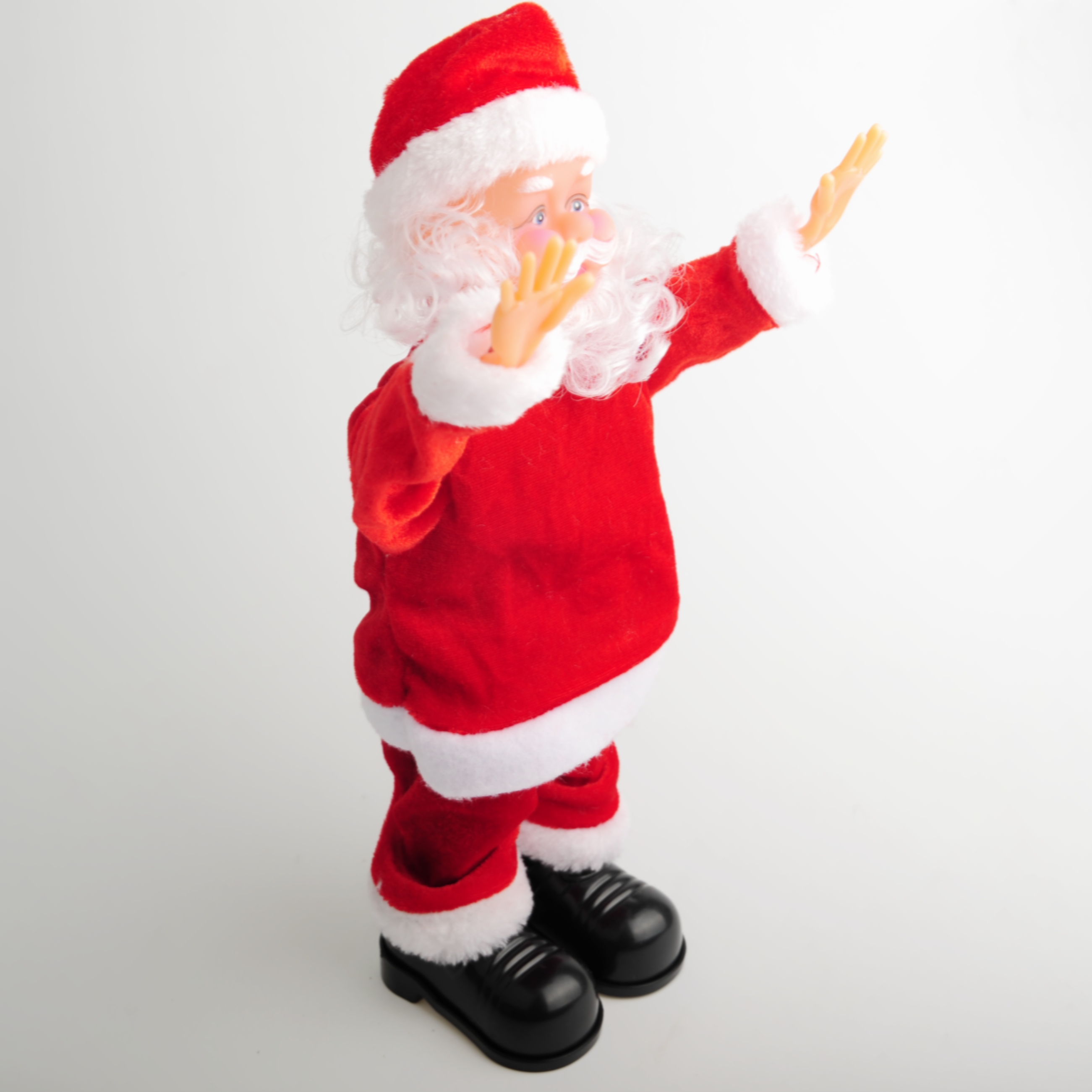 Novel and interesting upside-down electric music Santa Claus doll toys, cross-border Christmas gifts details Picture