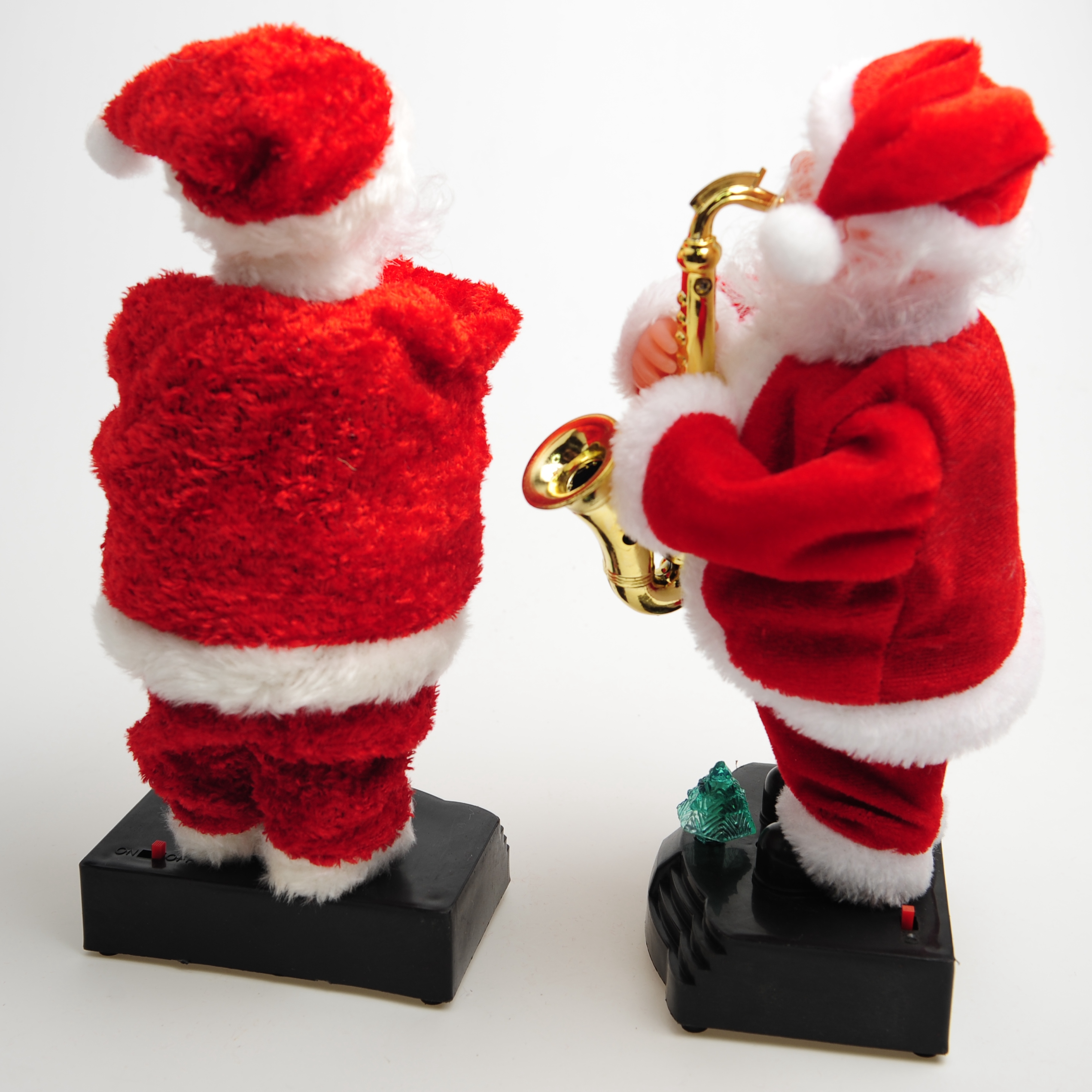 Santa Claus electric wind instrument saxophone singing Santa Claus toys Christmas decorative ornaments Application Scenario
