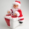 Santa Claus electric percussion drum singing Santa Claus toys Christmas decorative ornaments Item Picture