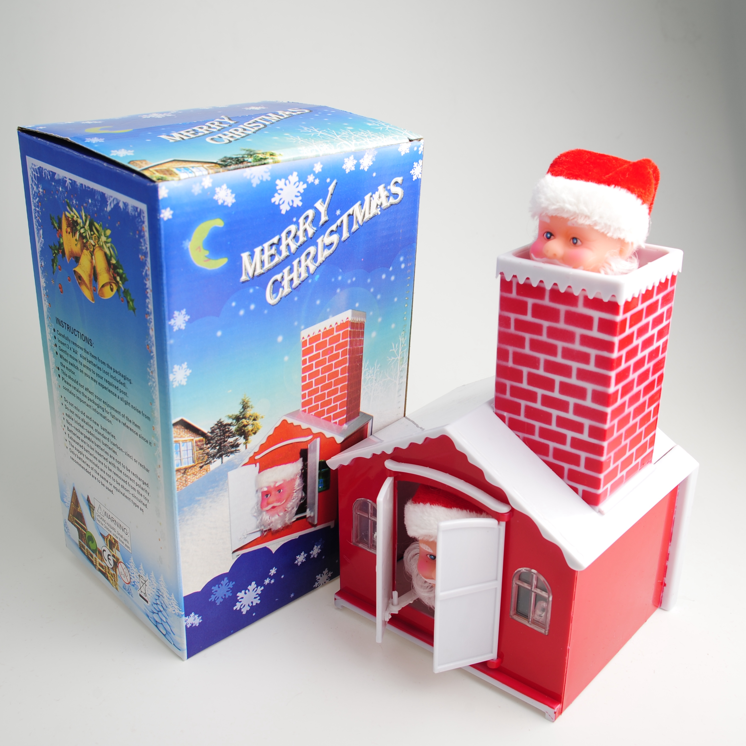 Cross-border best-selling creative children's toys for climbing doors and chimneys, Santa Claus, Christmas gift ornaments Item Picture