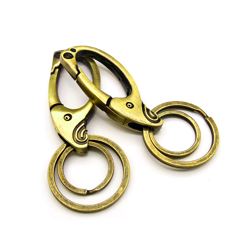 Antique bronze imitation blue keychain, retro and aged traditional ethnic style waist-hung keychain, direct wholesale from Yiwu small commodity production area Application Scenario