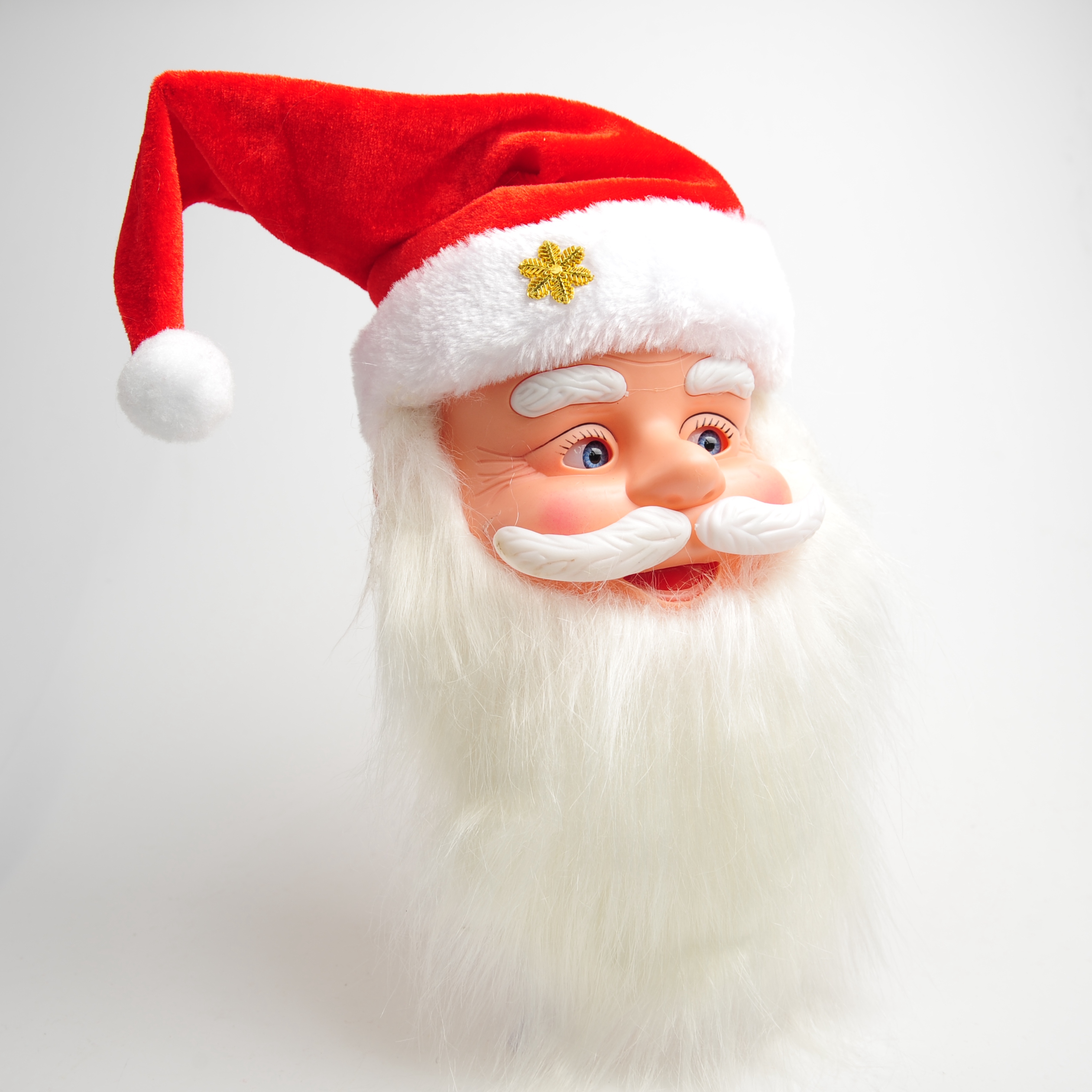 Cross-border best-selling sliding door electric music Santa Claus creative children's toys Christmas gift ornaments details Picture