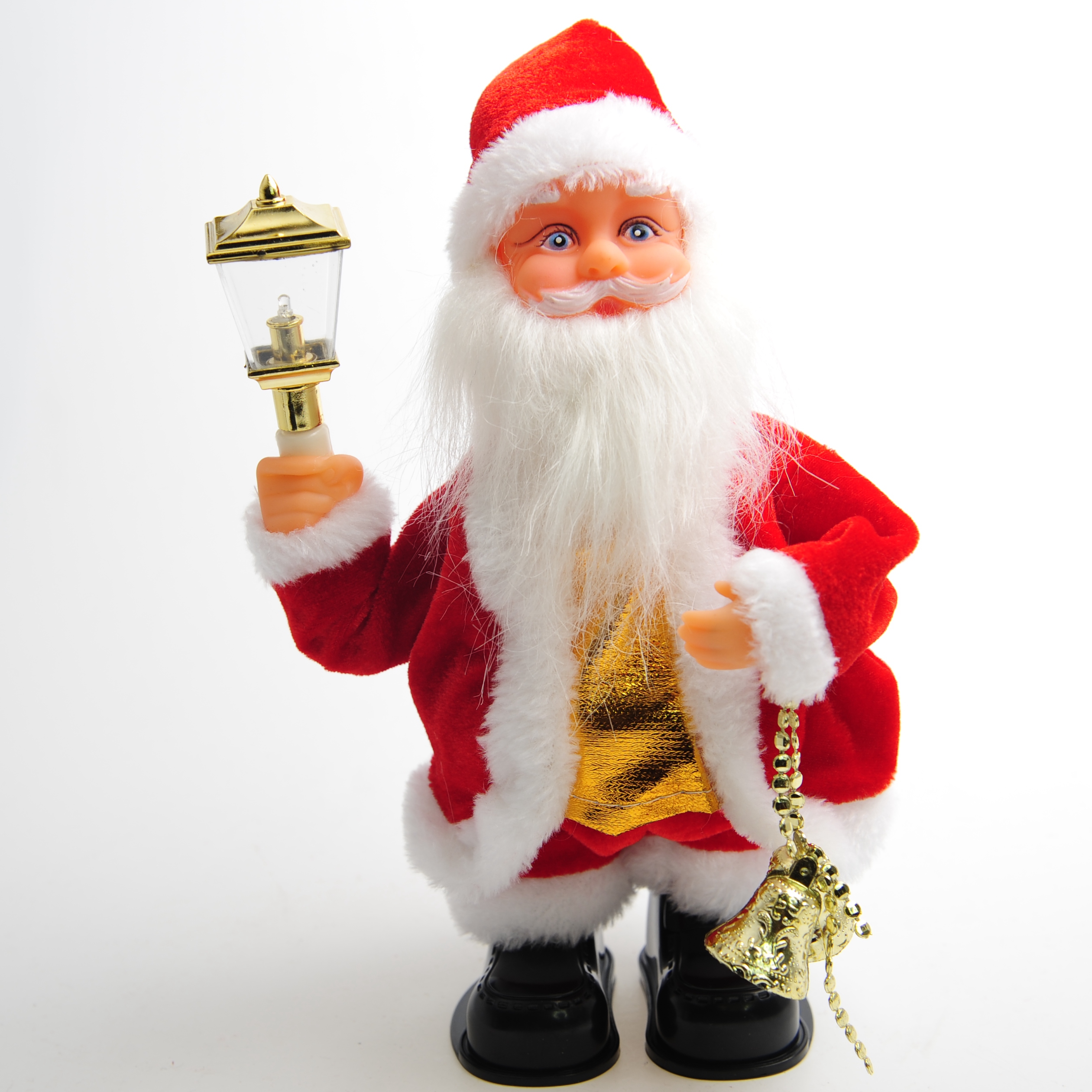 Santa Claus electric support lamp, Santa Claus toy, Christmas decorative item