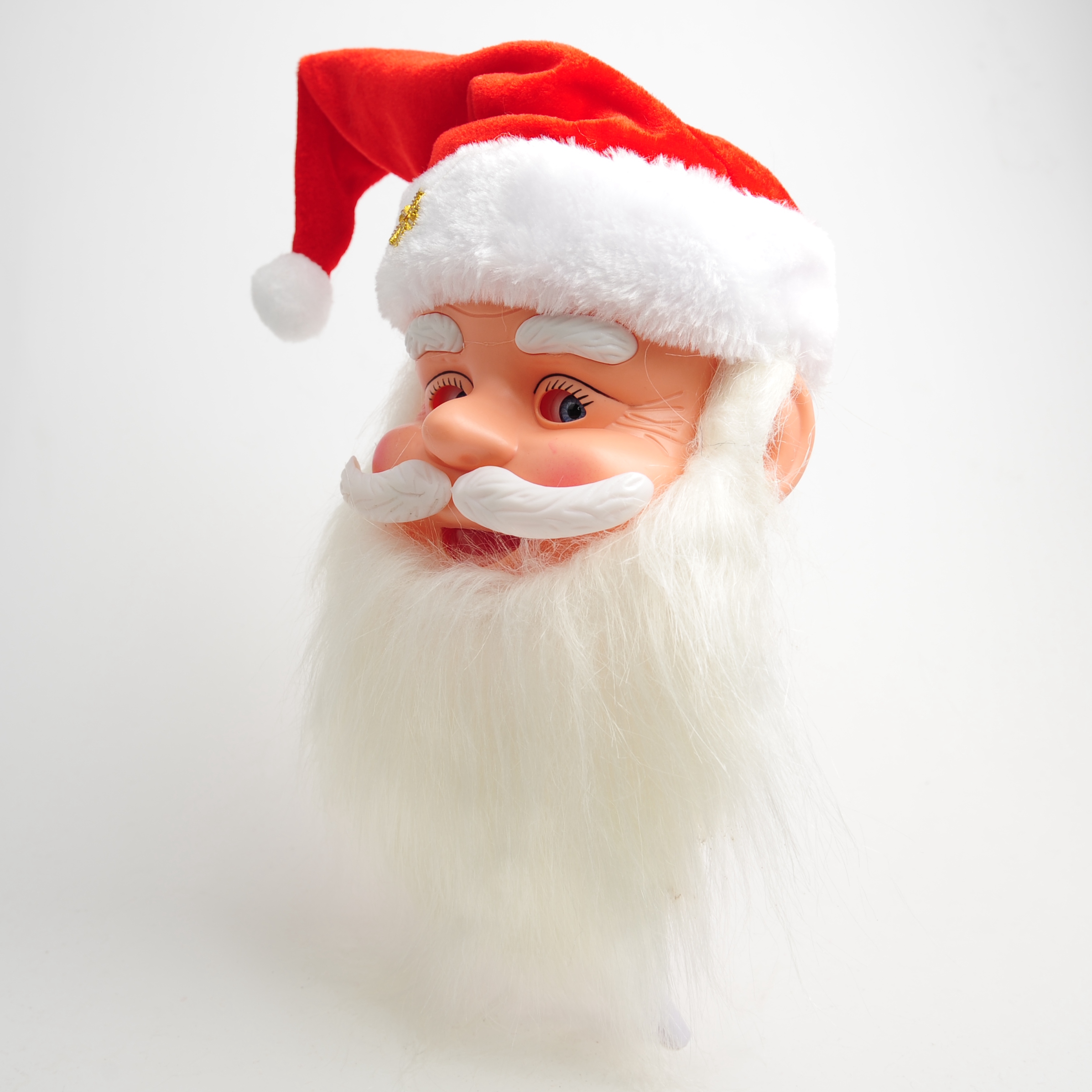 Cross-border best-selling sliding door electric music Santa Claus creative children's toys Christmas gift ornaments Specification image