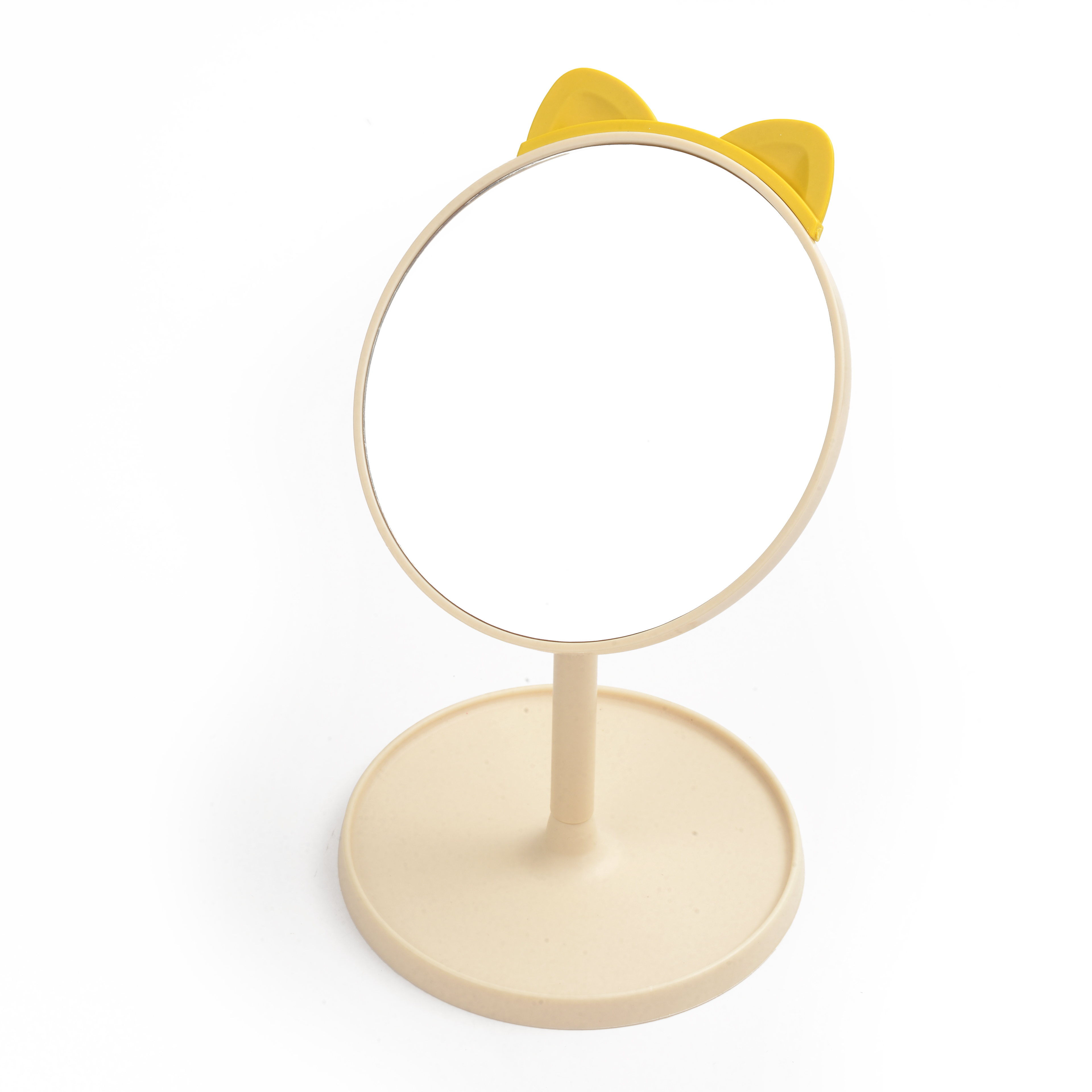 可爱化妆镜学生女便携小巧随身手柄梳妆镜美妆镜美 容镜子