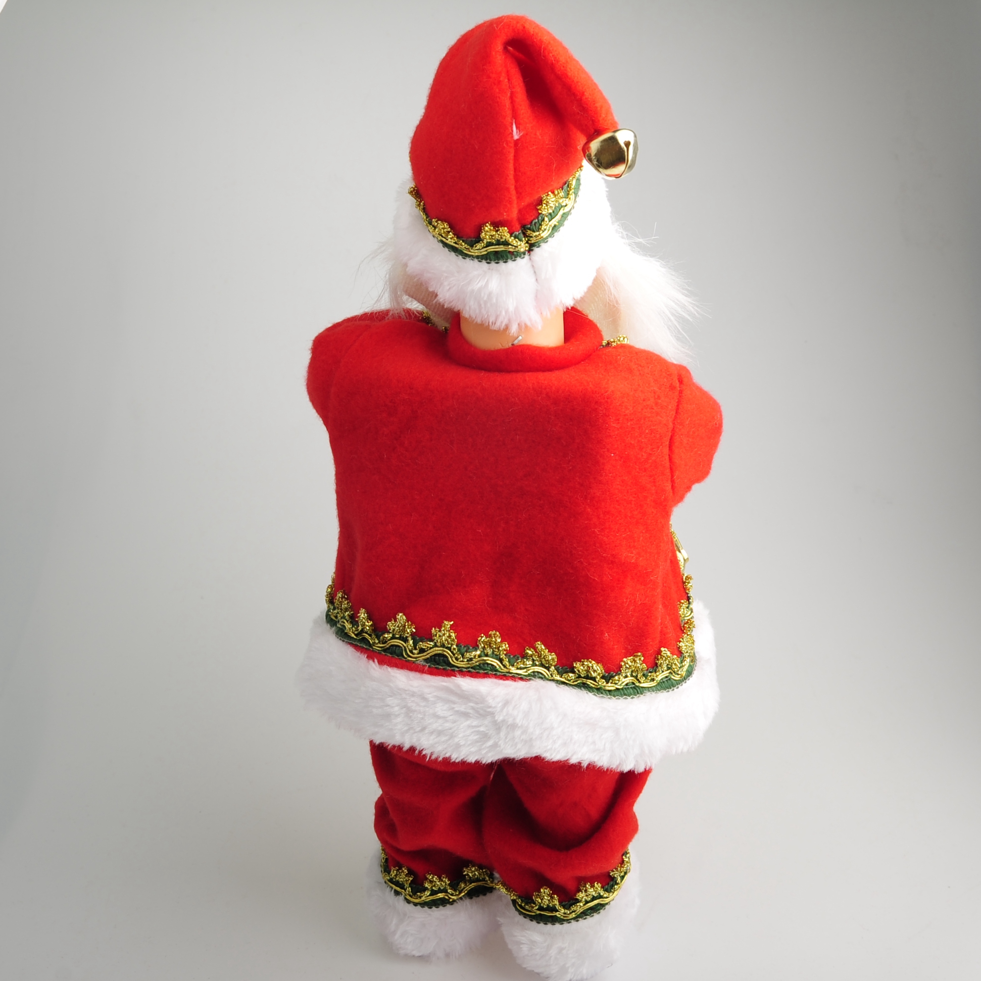 Christmas decorations, electric toys, saxophone, wind instruments, music, Santa Claus Specification image