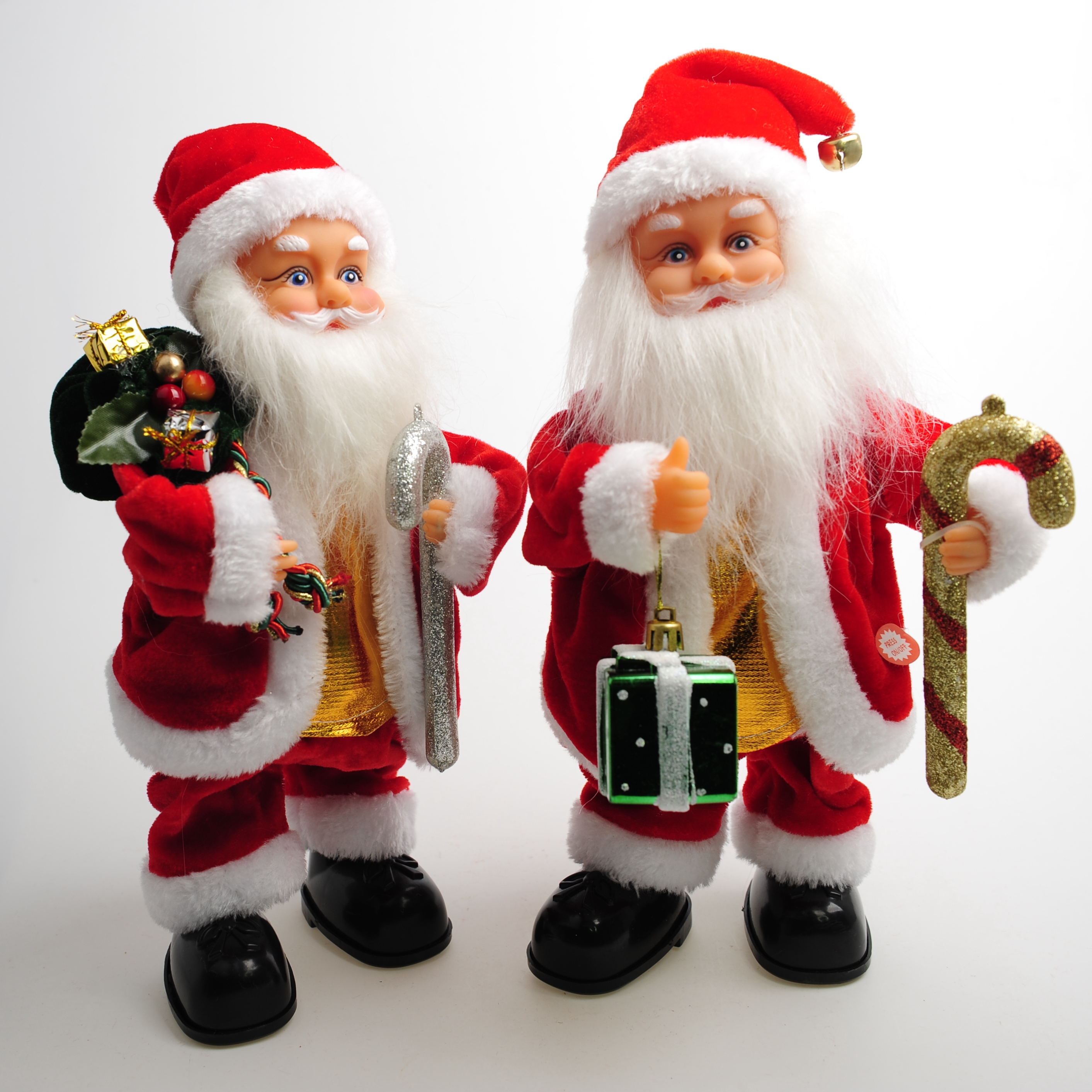 Novel and creative gift boxes, swinging Santa Claus dolls with music and electric toys, cross-border supply of gifts Application Scenario