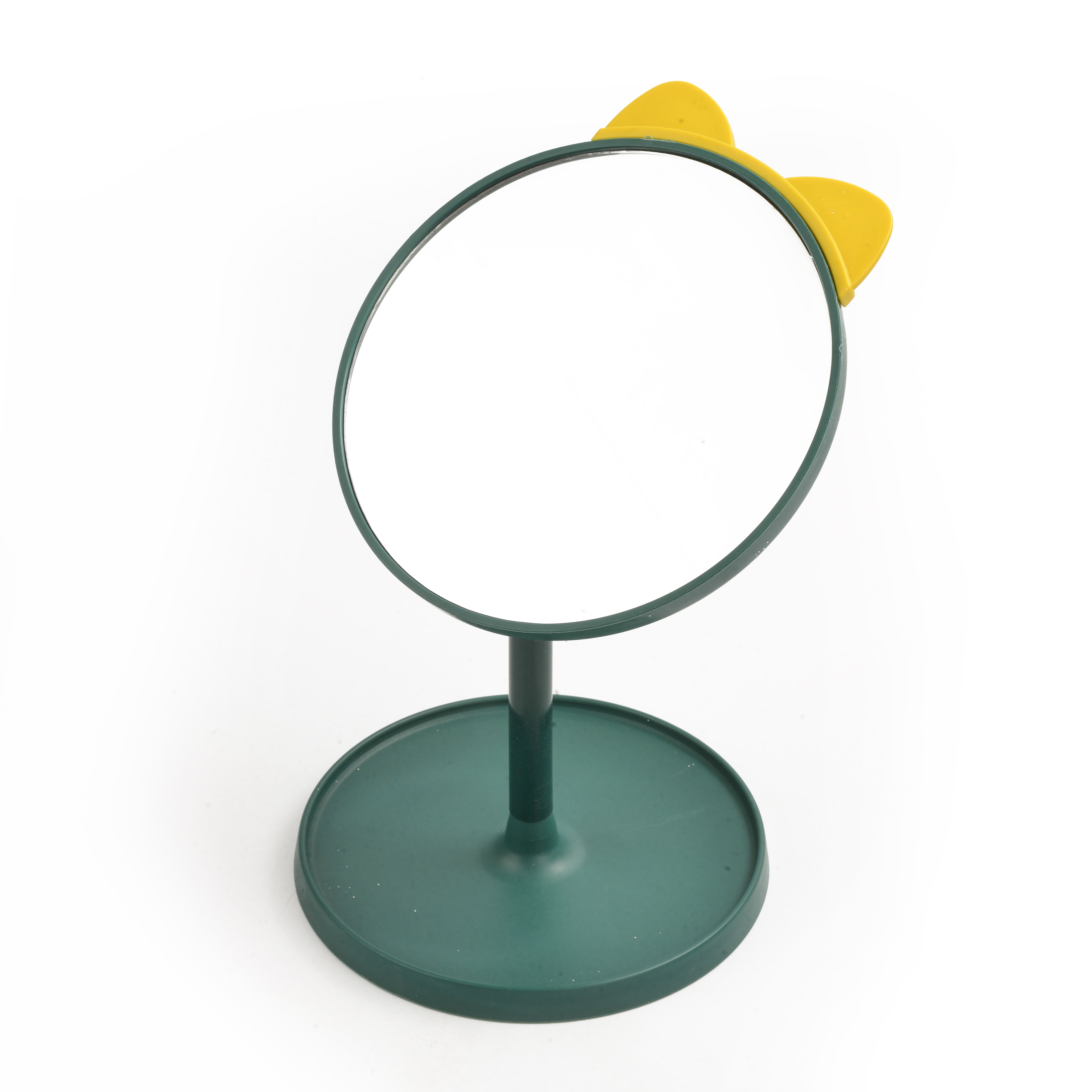 Cute makeup mirror for student girls, portable and compact handle, dressing mirror, beauty mirror, and appearance mirror Specification image