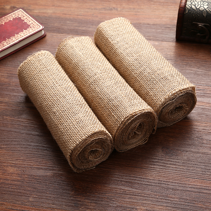 黄麻布/麻布卷/复古装饰产品图