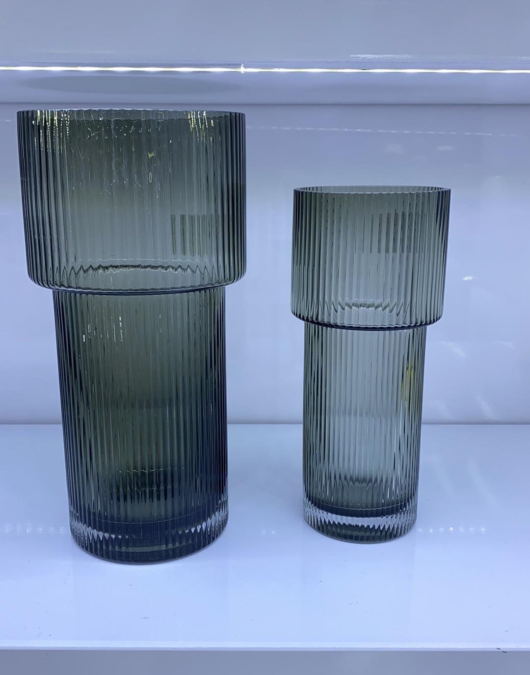 Beiyi Simple Handicrafts Gift Gold-rimmed Glass Vase Handicraft 13