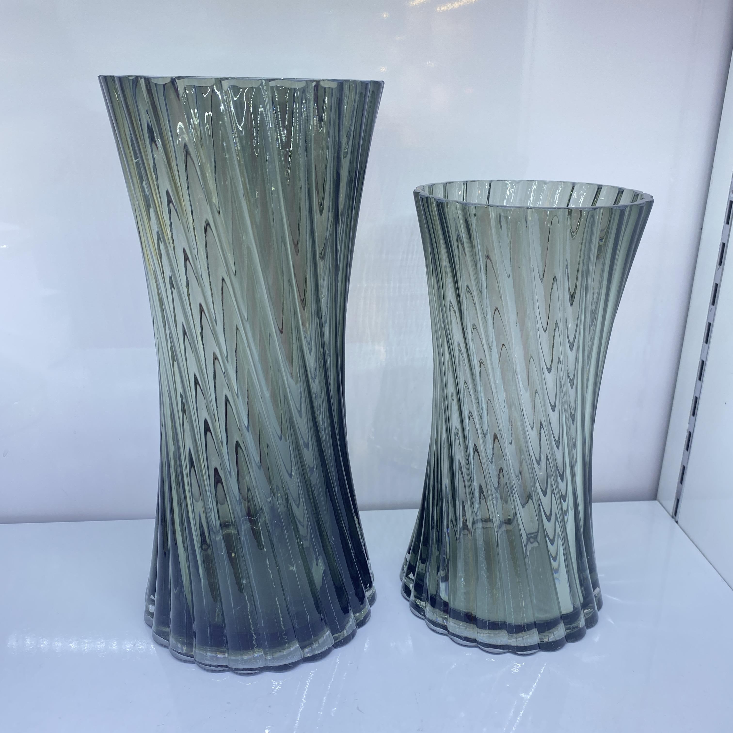 Beiyi Simple Handicrafts Gift Gold-rimmed Glass Vase Handicrafts 11