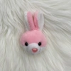 Cute little rabbit pendant, plush toy, rabbit head doll, bag, hanging decoration, keychain, rabbit, 6-color headband accessories Application Scenario