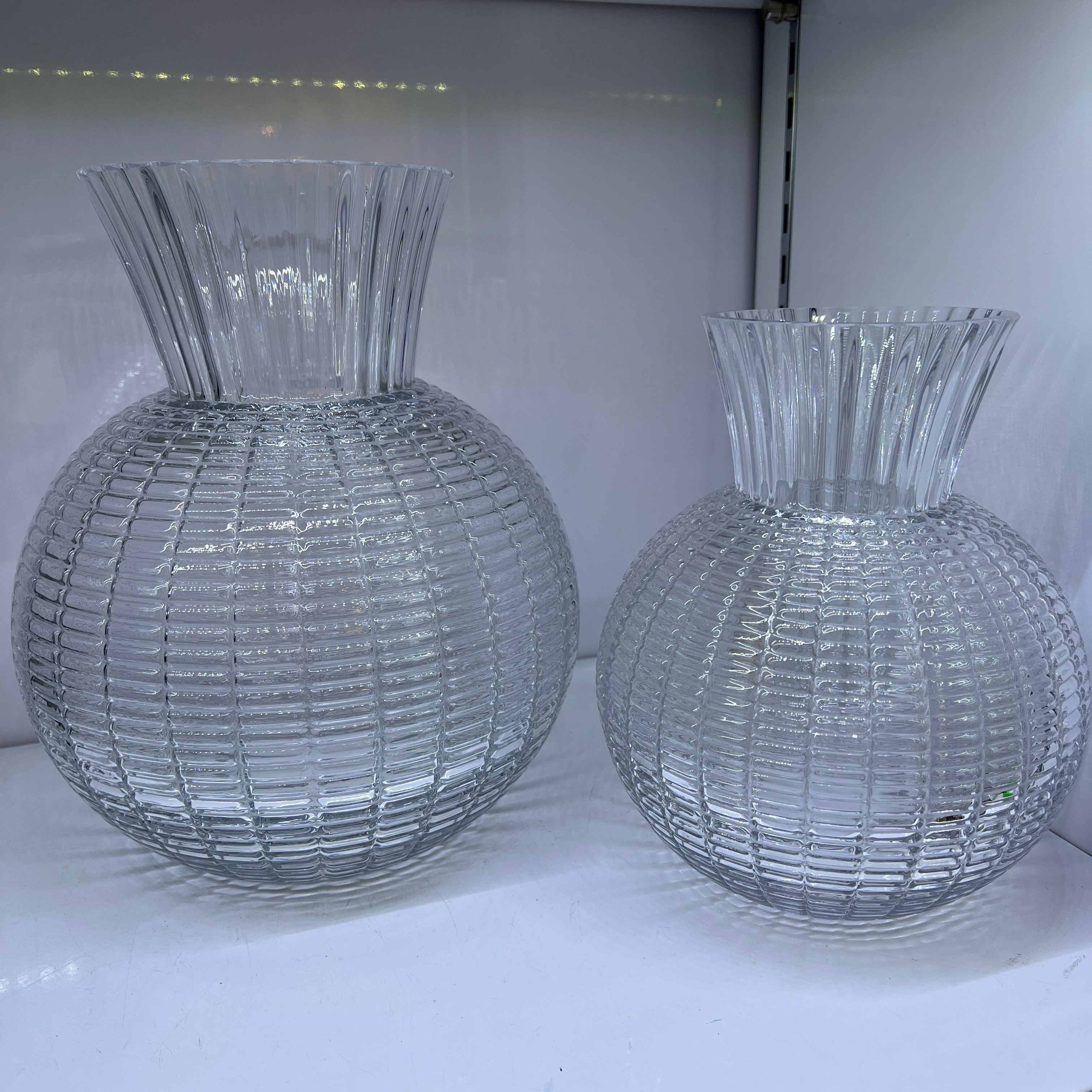 Beiyi Simple Handicrafts Gift Gold Edge Glass Vase HandicRafts 09