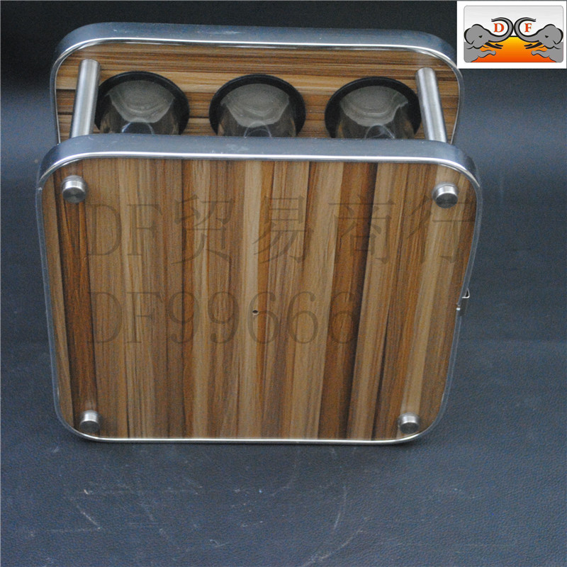 زجاجة (DF99666 16 16 قارورة خشبية جديدة ذات مساحة منزلية جديدة، مزود بمفاصل من نوع DF Tradding House مع مجموعة من أملاح (DF Trading House) Specification image