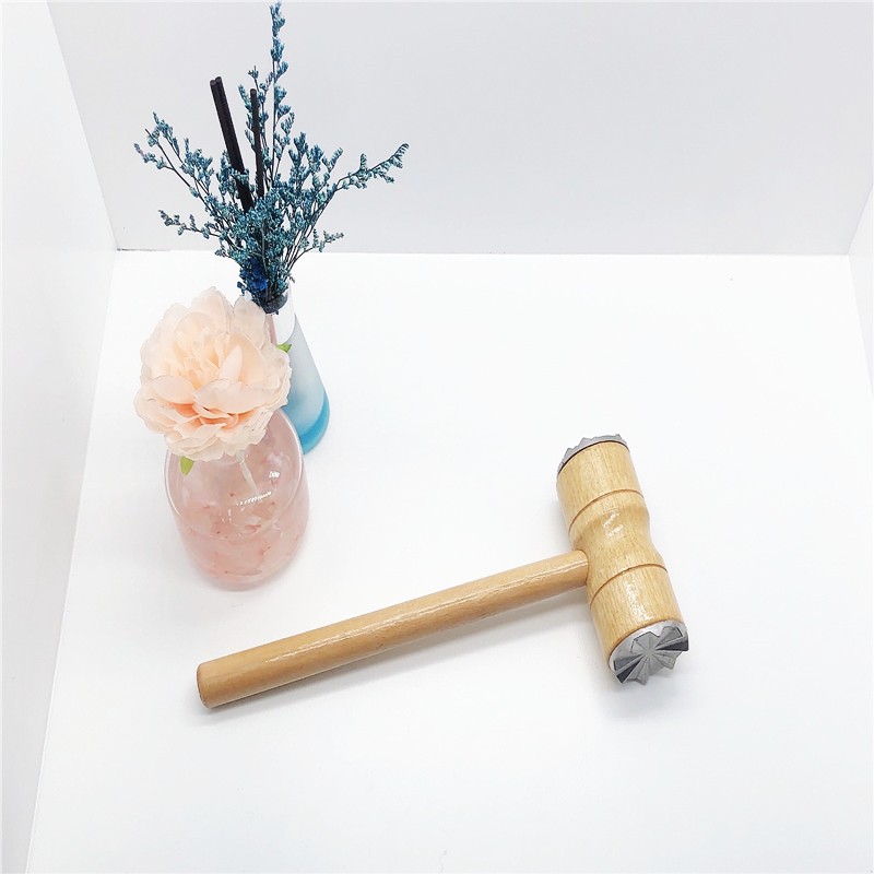 竹木肉锤 木锤 双头敲肉打肉馅肉锤 牛排松肉锤 敲猪排