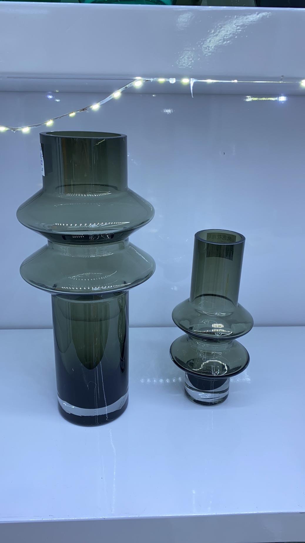 Beiyi Simple Handicrafts Gift Gold-rimmed Glass Vase Handicrafts 15