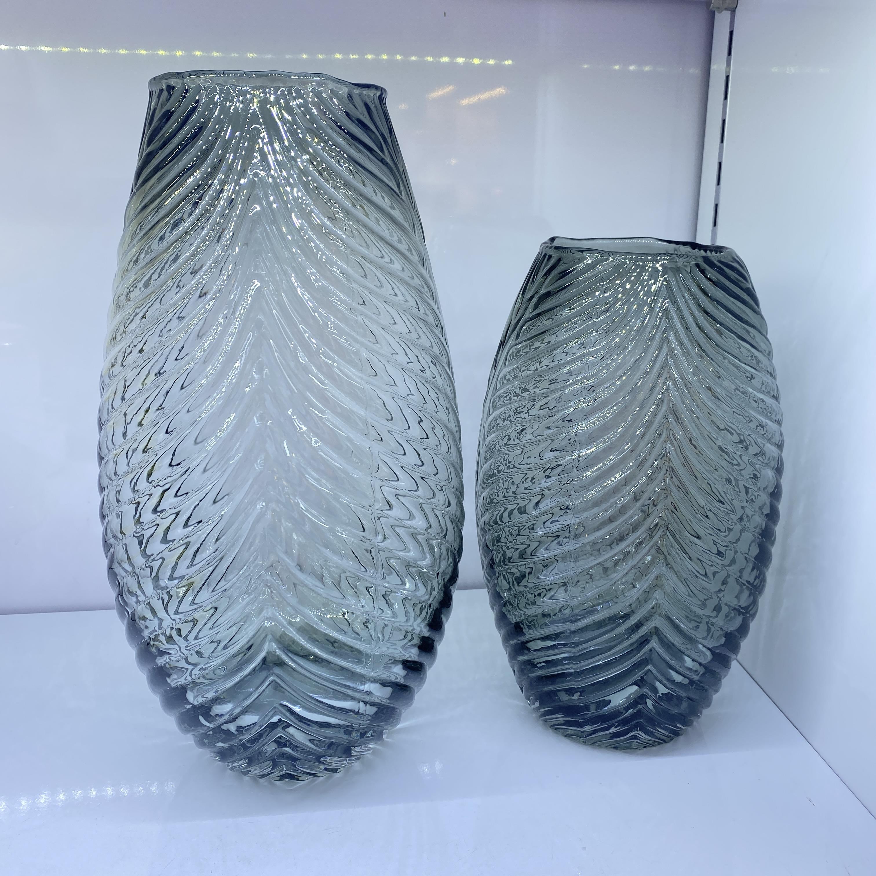 Beiyi Simple Handicrafts Gift Gold-rimmed Glass Vase Handicrafts 12