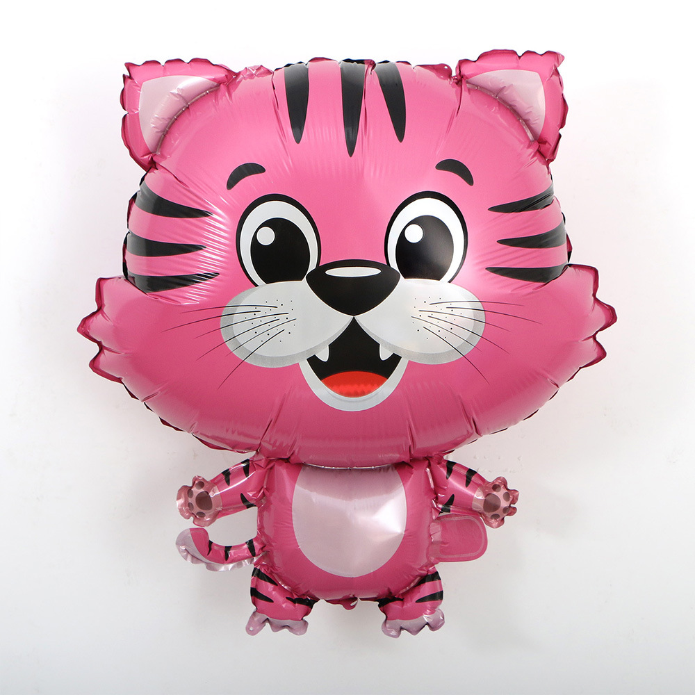The company decorated the New Year's Eve party with cartoon golden bull aluminum foil balloons for the Year of the Tiger Item Picture