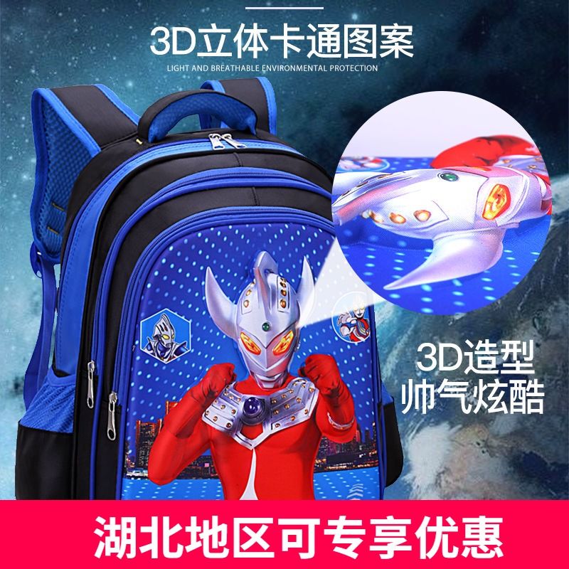 儿童休闲双肩包实物图