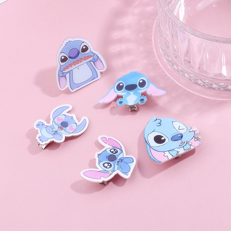 New Strong Korean style XX brand hair clips and hairpin accessories, oil-dripping primary school student headwear and hair accessory wholesale, duckbillback clips, fringe clips, back of the head small hair cute style B456 54654 Specification image