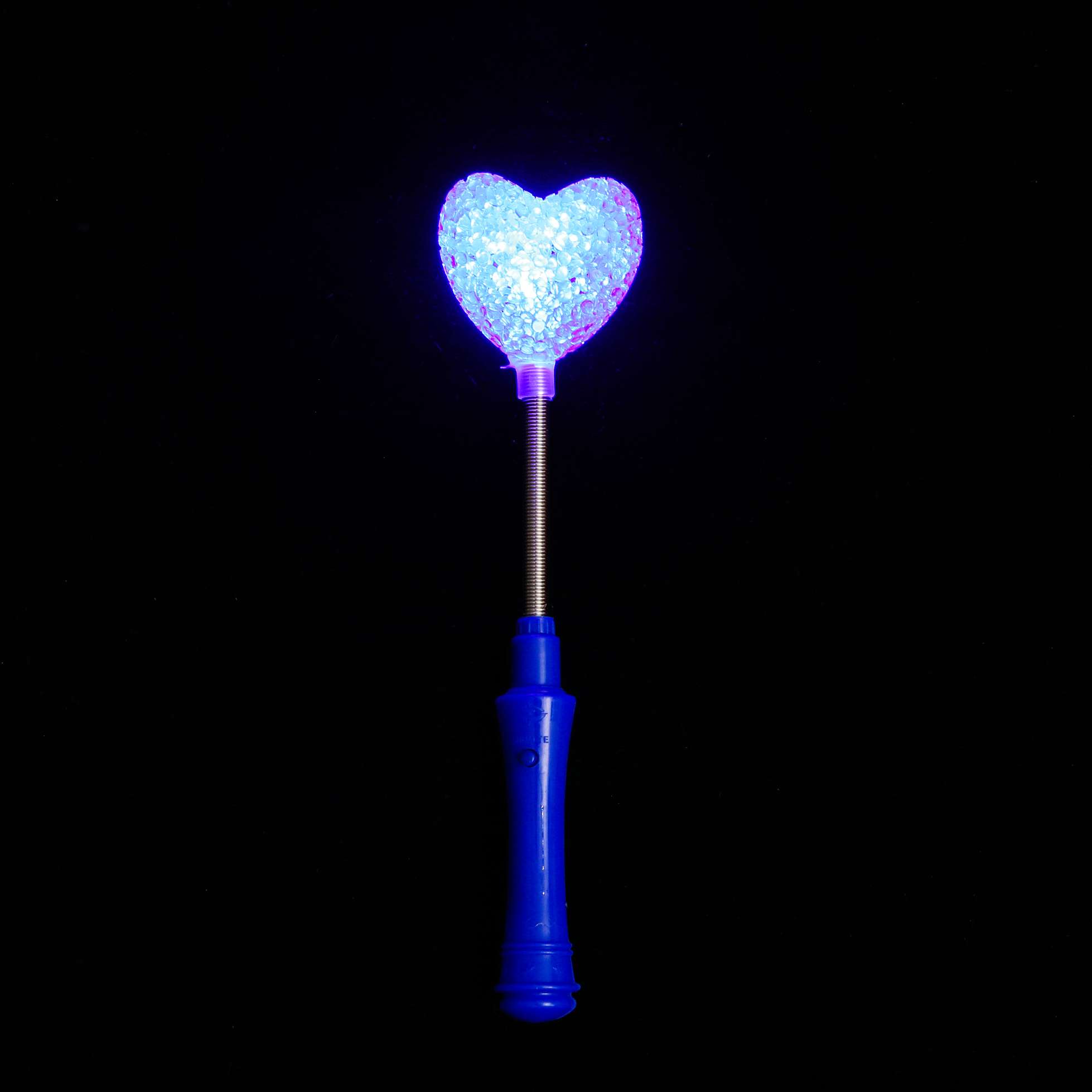 Particle small heart five-pointed star rose flash stick Application Scenario