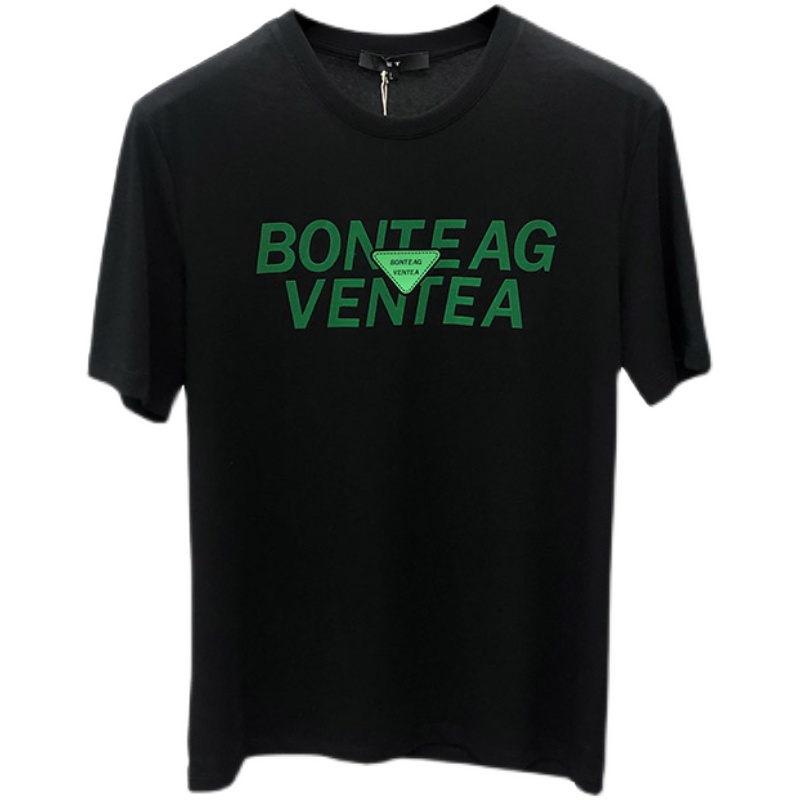 Summer men's fashion short-sleeved T-shirt, European station trendy half-sleeved top, European brand trendy men's clothing letter T-shirt 1 Specification image