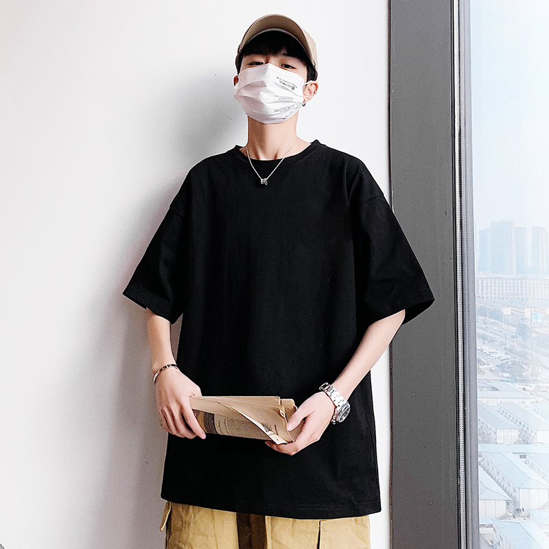2022 Autumn and winter fashion trends: diamone-encrusted half-sleeved T-shirts, short-sleeved round-neck T-shirts, long-sleeved base T-shirts, men's long-sleeved neutral small-sized men's wear, short stature XS size S size LES cool T-shirt, trendy young men, Hong Kong style loose details Picture