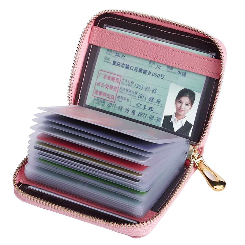 卡包大容量多卡位驾驶证件夹套男女防消磁零钱包一体精致高档小巧详情图4