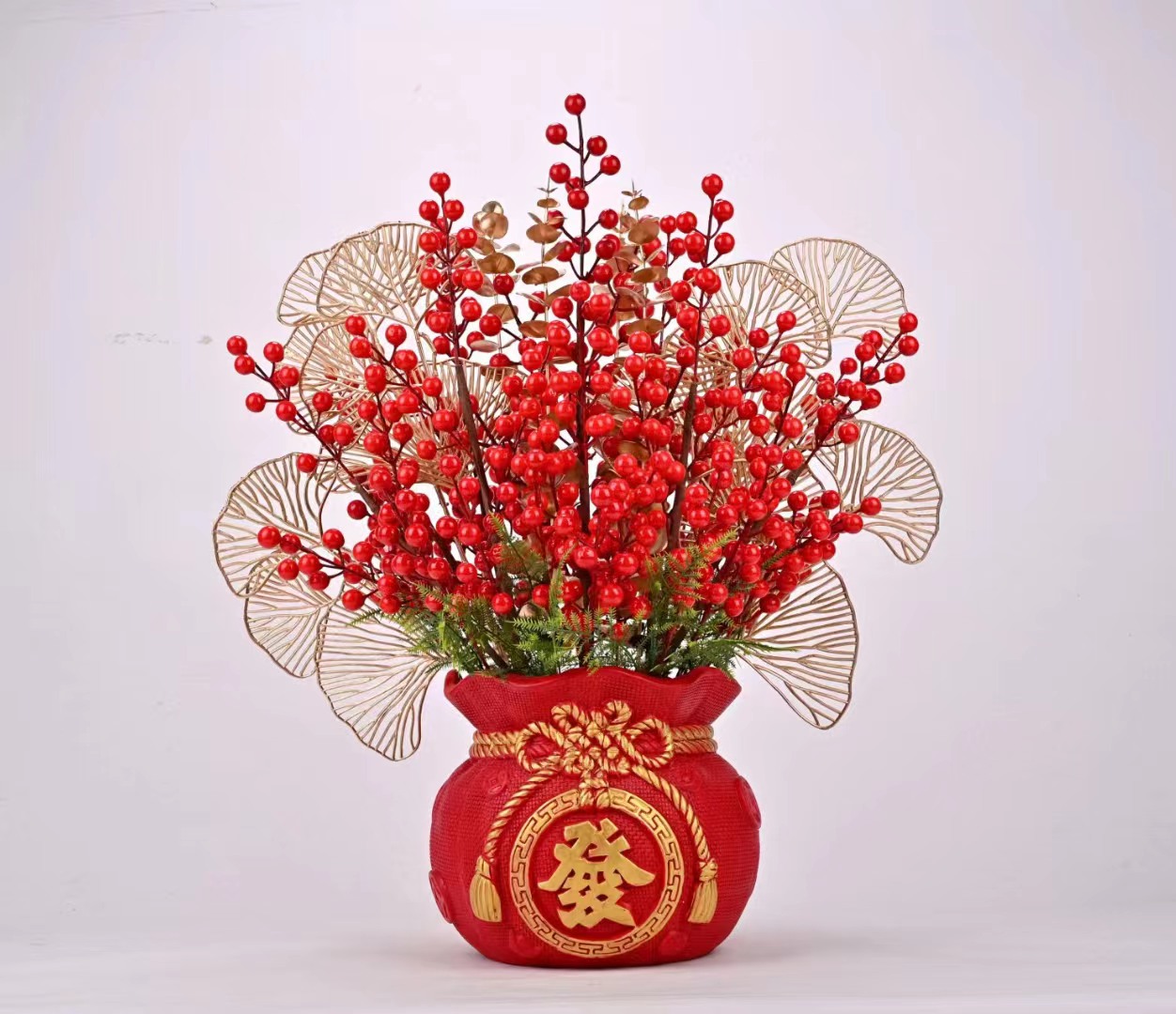 Large money bag Ceramic Vase 121