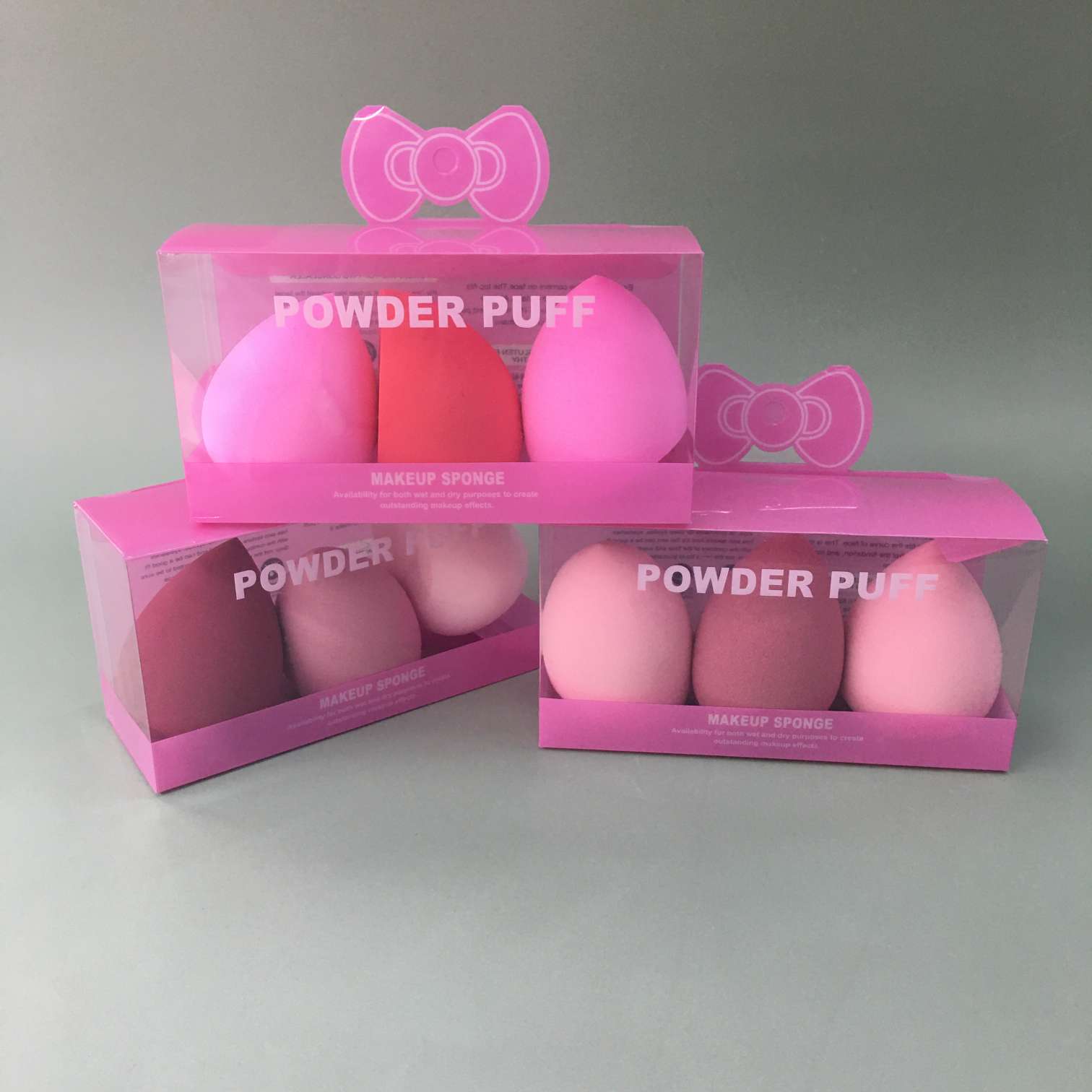 Three-compartment beauty egg powder puff detail image 4