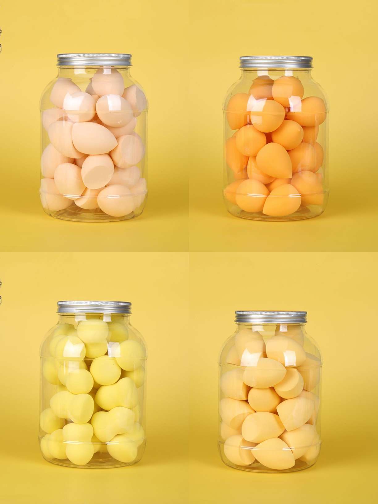 Thirty cosmetic egg powder puffs Specification image