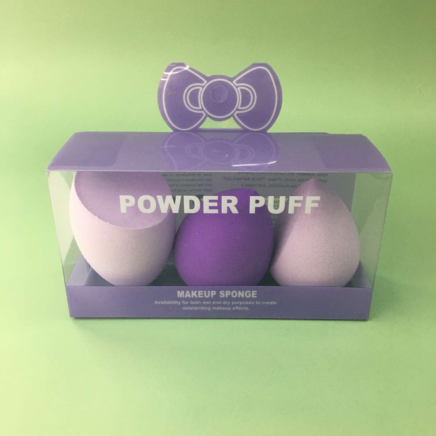 Three-compartment beauty egg powder puff detail image 8