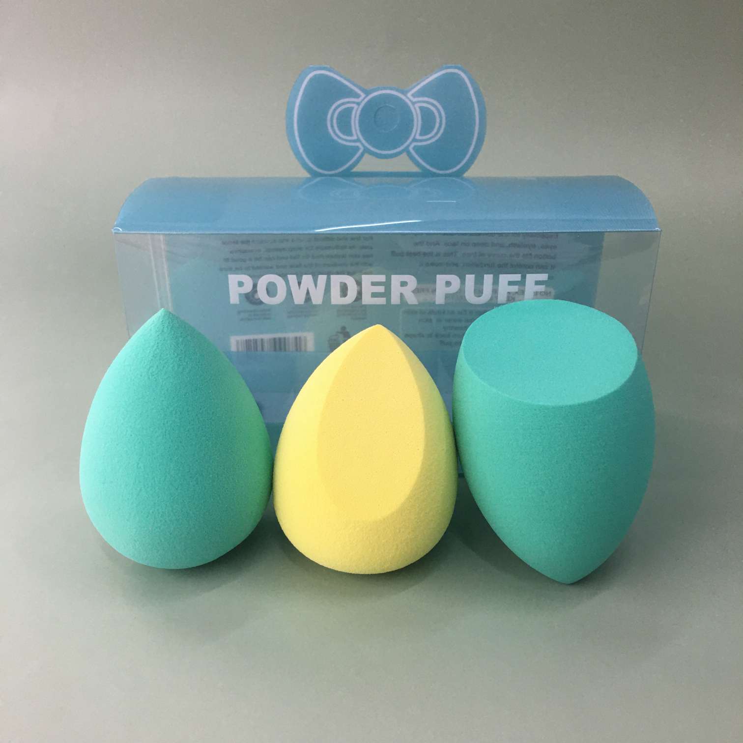 Three-compartment beauty egg powder puff detail image 5