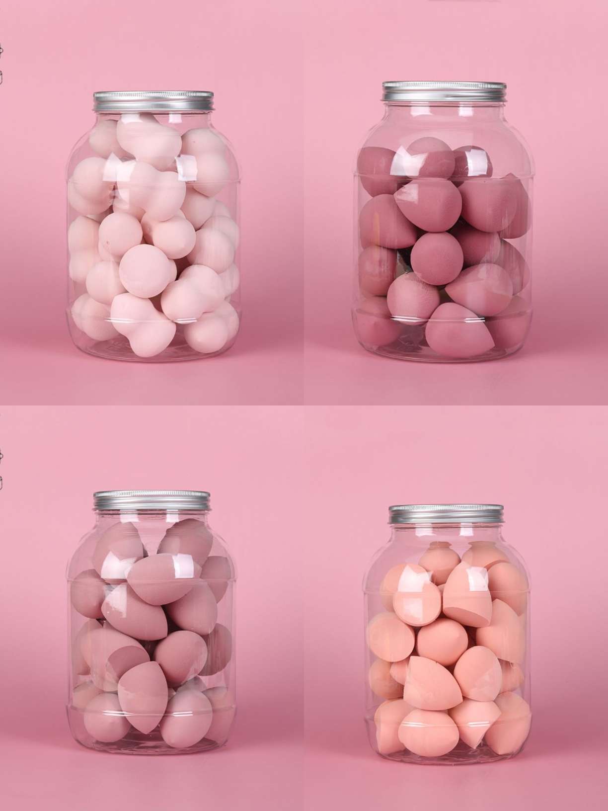 Thirty cosmetic egg powder puffs details Picture