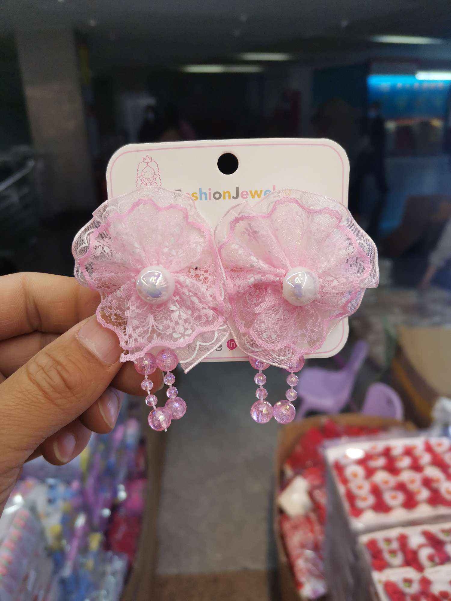 Jiarui Baby 2022 New Style, online bestseller, currently selling well lace crystal bead pair