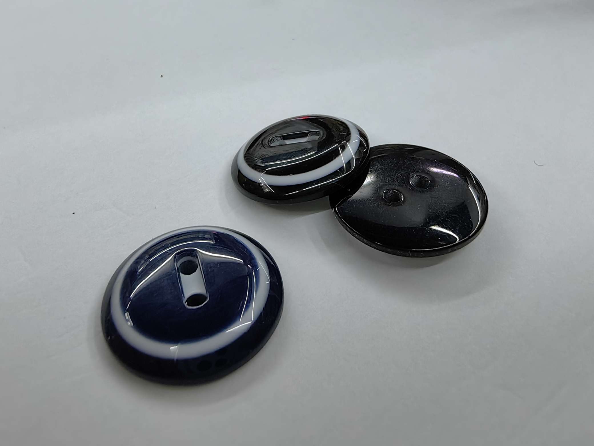  混装彩色树脂纽扣diy手工制作粘贴画钮扣花材料包扣子详情1