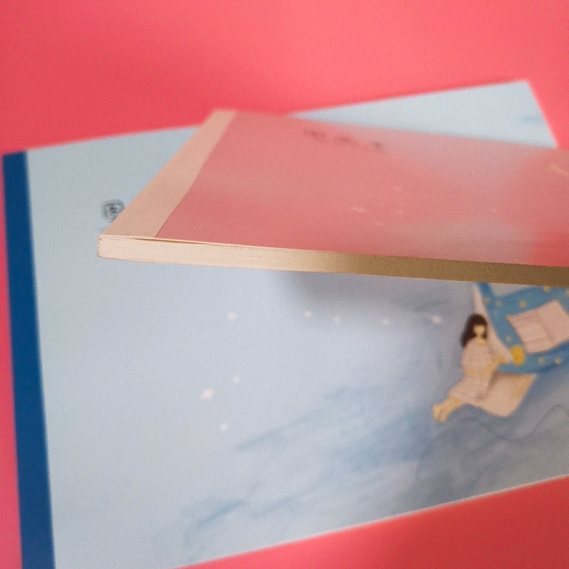 A4 sketchbook, art blank, children's student drawing book, doodle cartoon, marker paper, sketchbook, picture book Specification image