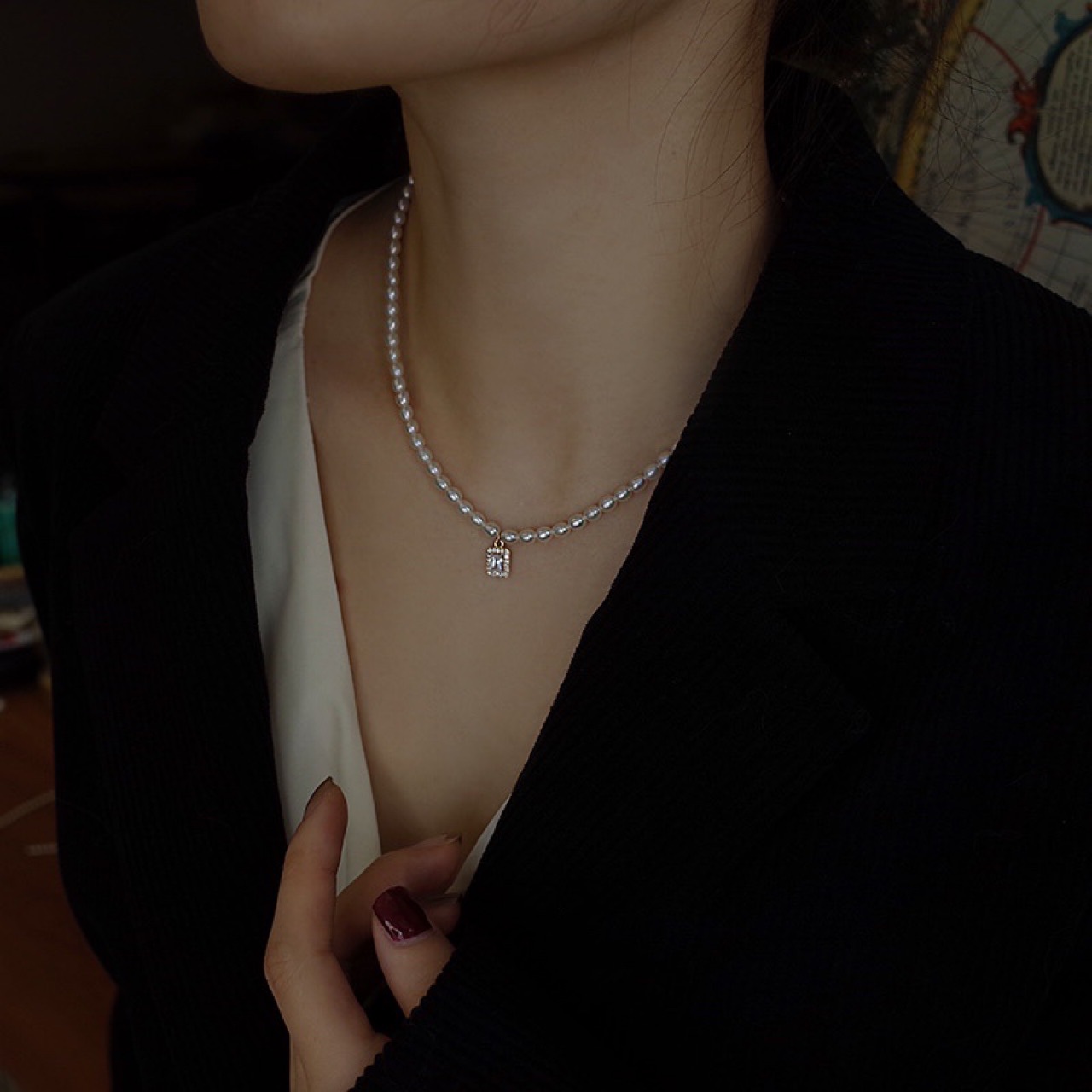 中东合金吊坠/玉石吊坠/黄金吊坠/十字架/吊坠白底实物图